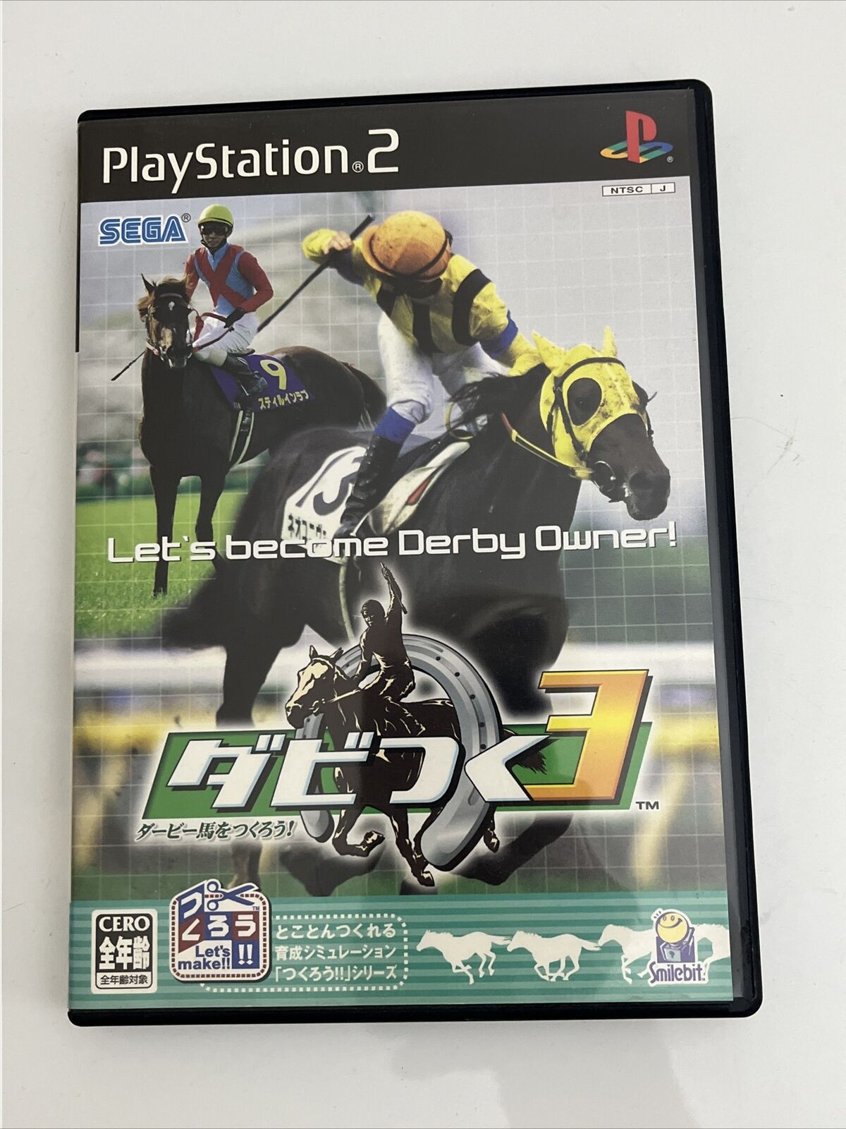 Derby Tsuku 3 - Sony PlayStation PS2 NTSC-J JAPAN Game Complete