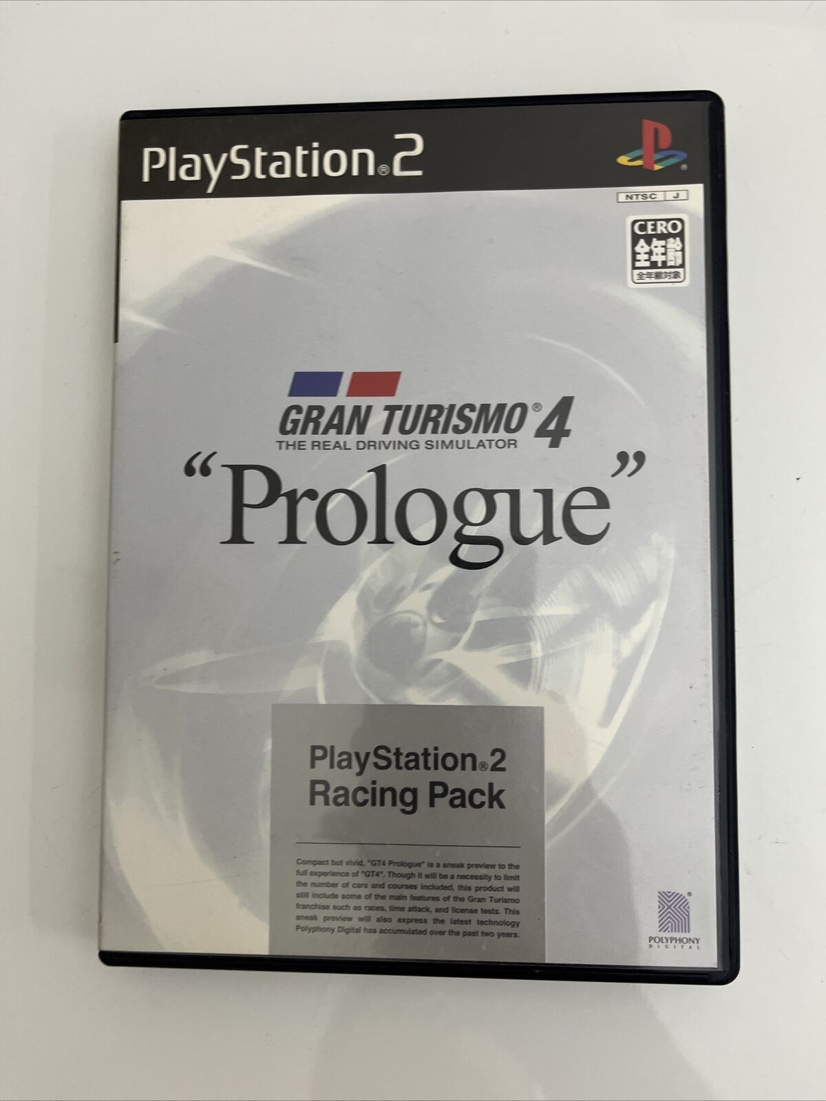 Gran Turismo 4 Prologue - Sony PlayStation PS2 NTSC-J  JAPAN Game