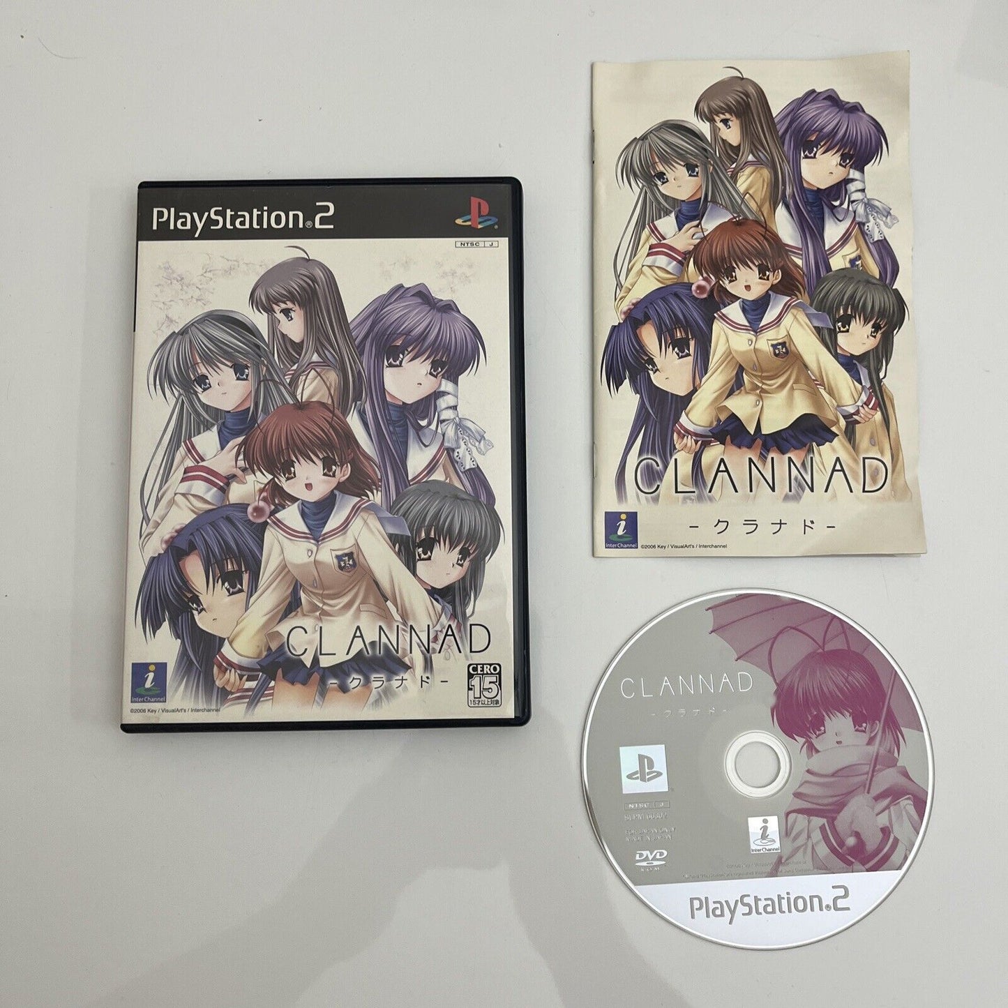 Clannad - Sony PlayStation PS2 NTSC-J JAPAN Game Complete