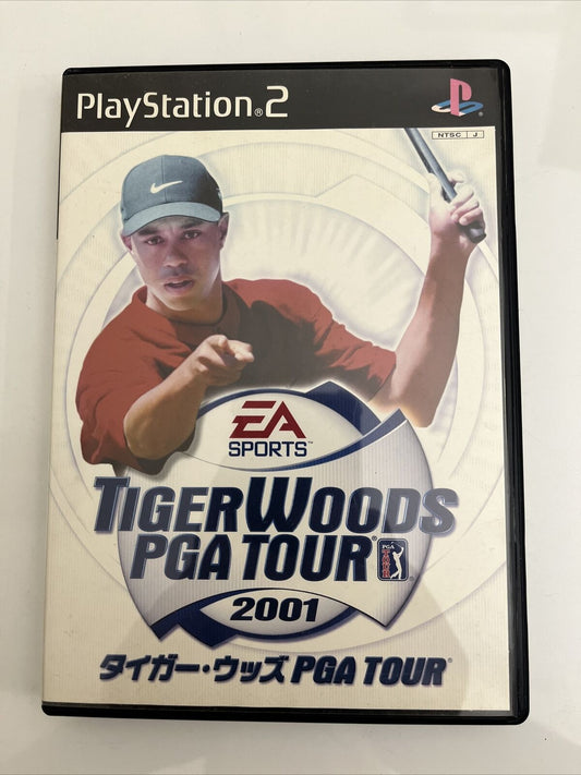 Tiger Woods PGA Tour 2001 - Sony PlayStation PS2 NTSC-J JAPAN Game