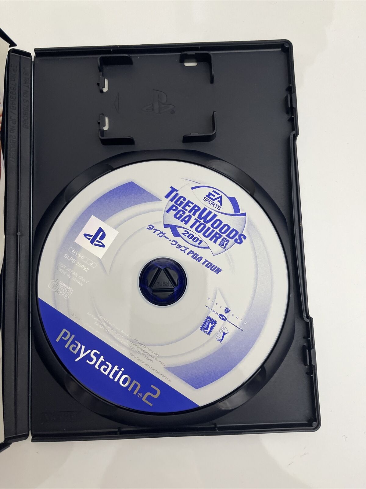 Tiger Woods PGA Tour 2001 - Sony PlayStation PS2 NTSC-J JAPAN Game