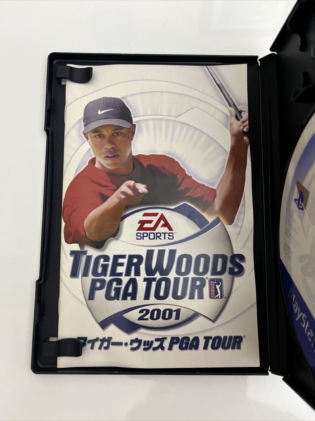 Tiger Woods PGA Tour 2001 - Sony PlayStation PS2 NTSC-J JAPAN Game