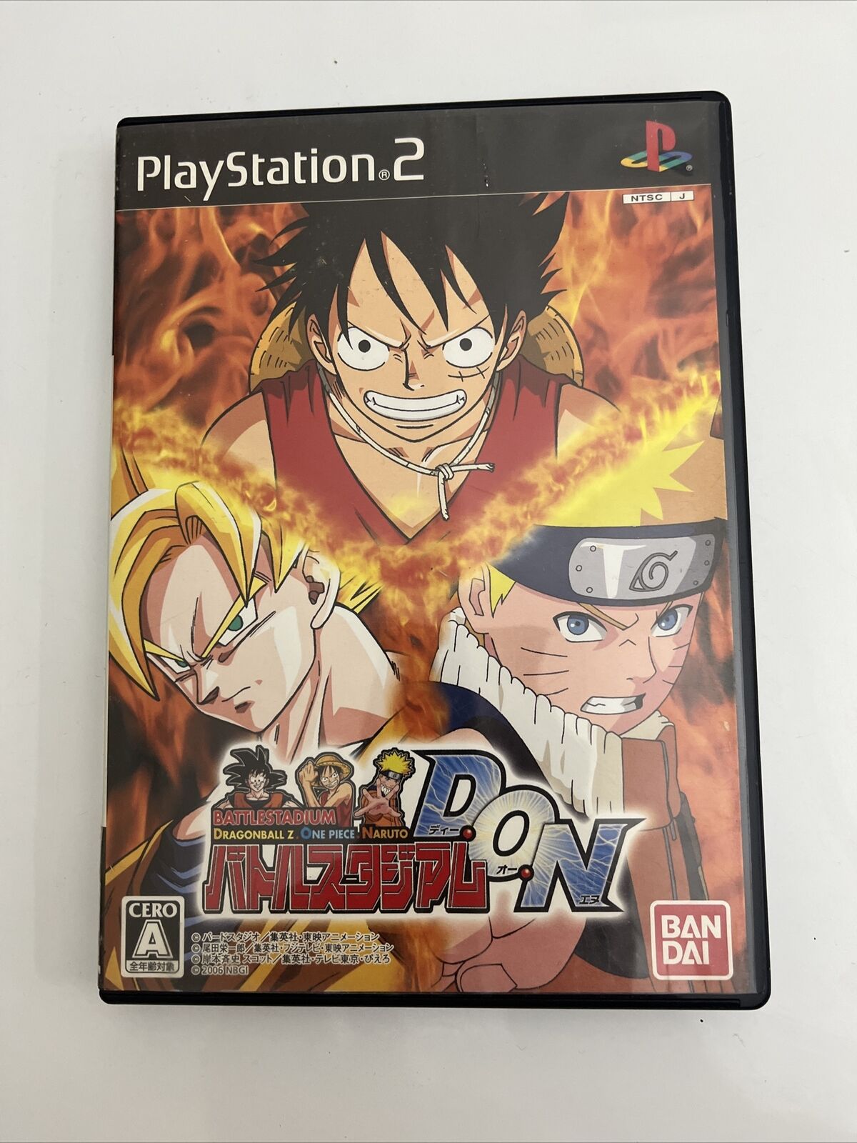 Battle Stadium D.O.N. Naruto One Piece Dragonball - PS2 NTSC-J JAPAN Game