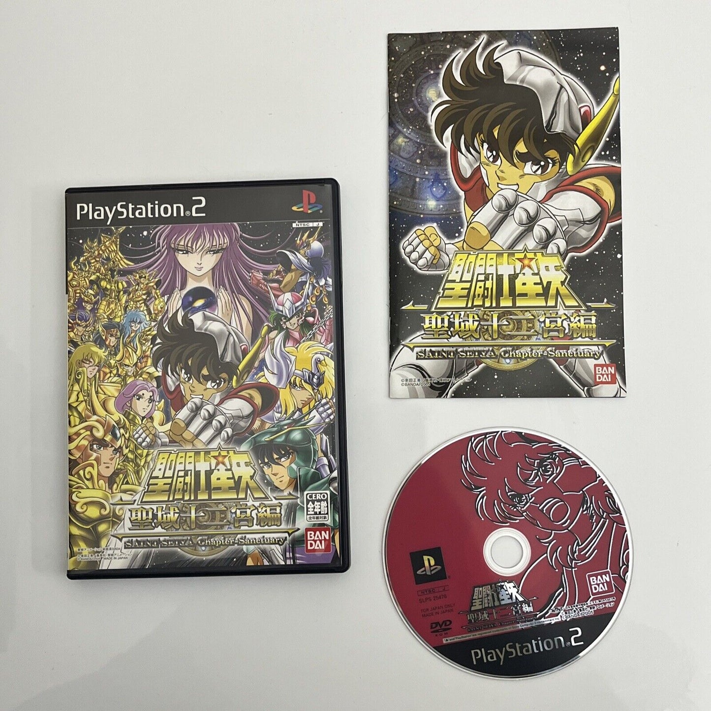 Saint Seiya Chapter Sanctuary - Sony PlayStation PS2 NTSC-J JAPAN Game Complete