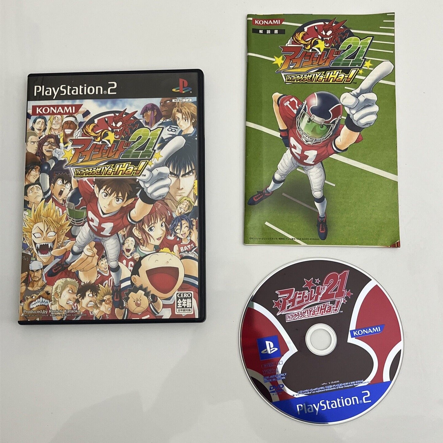 Eyeshield 21 Lets Play American Football - PlayStation PS2 NTSC-J JAPAN Complete