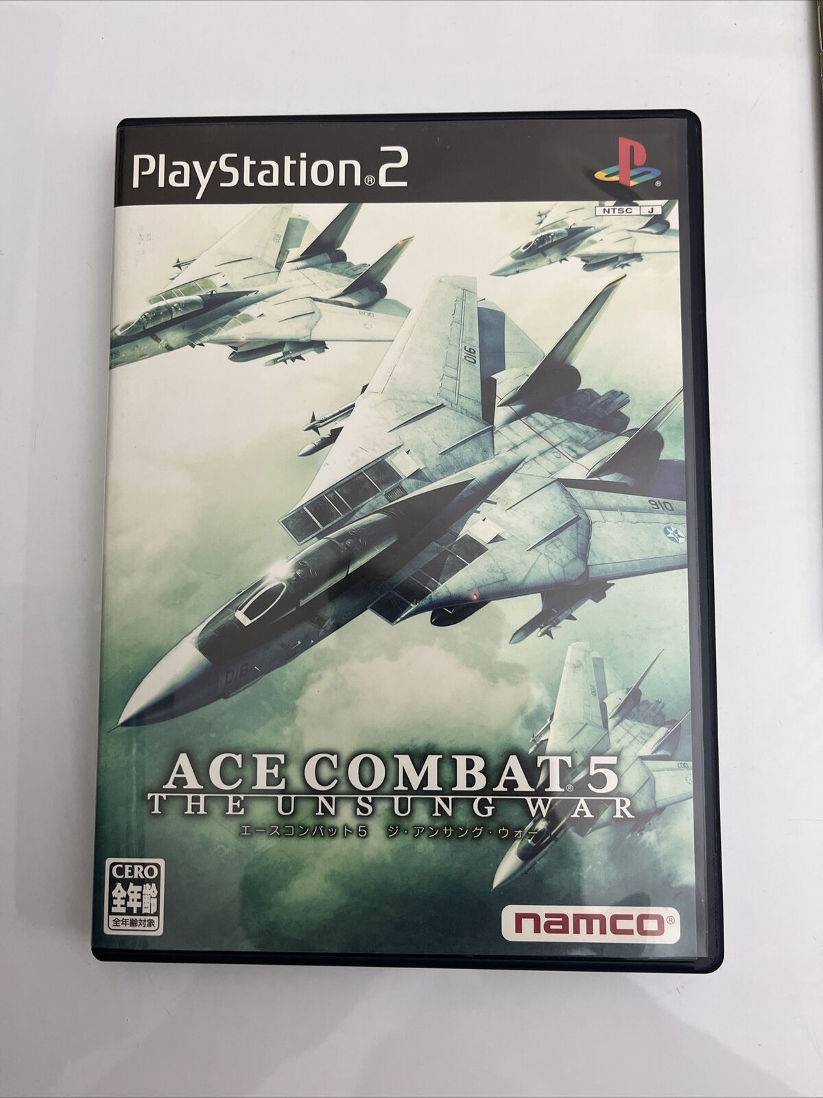 Ace Combat 5: The Unsung War - Sony PlayStation PS2 NTSC-J JAPAN Game Complete