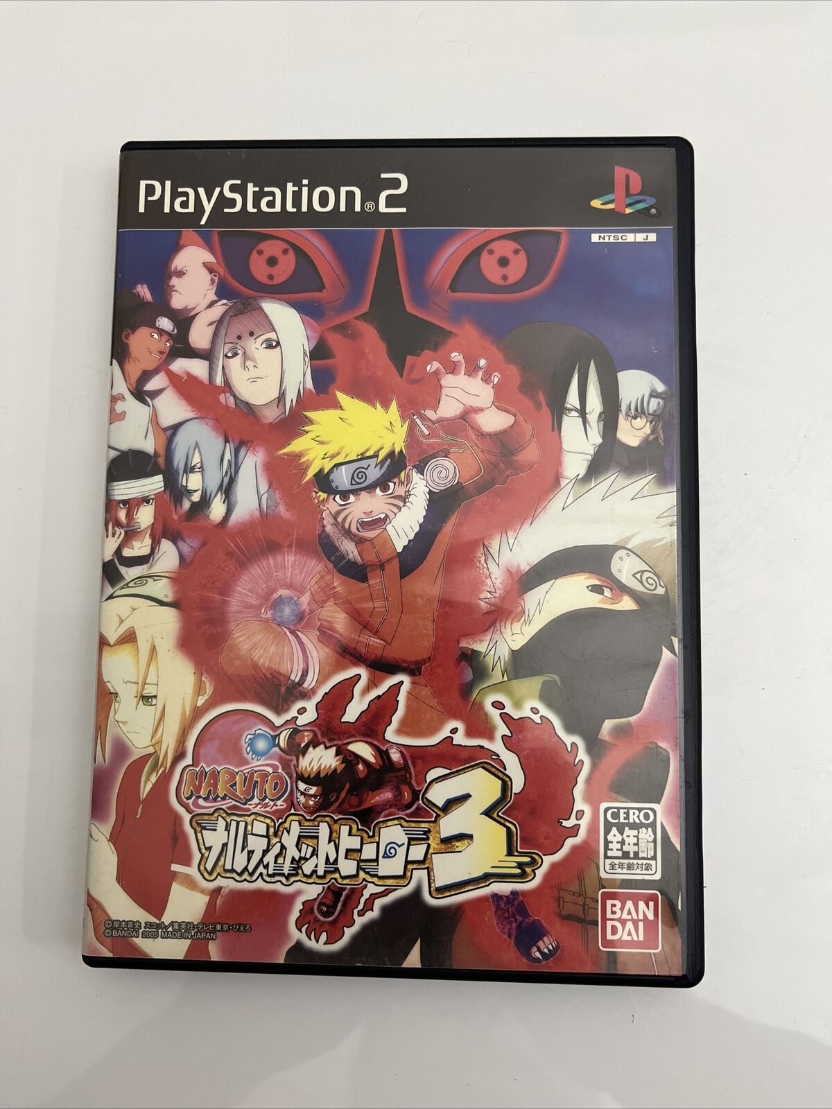 Jeu Naruto Narutimate Hero 3 - PS2 NTSC-J Japon - Version Complète En Très Bon état