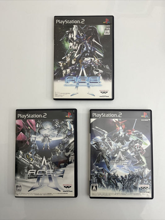 A.C.E. Another Century's Episode 1,2,3  - PlayStation PS2 NTSC-J JAPAN Complete