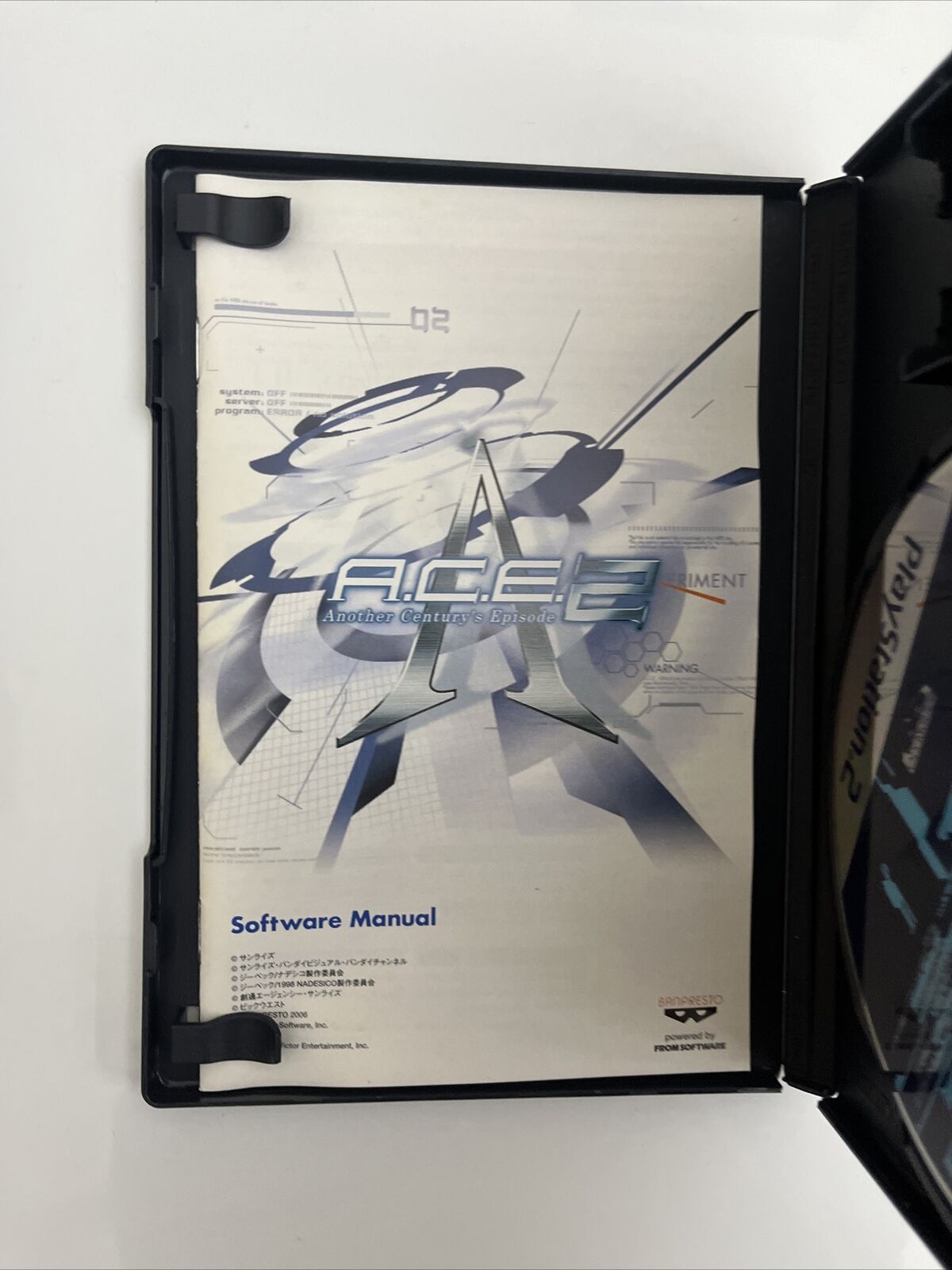 A.C.E. Another Century's Episode 1,2,3  - PlayStation PS2 NTSC-J JAPAN Complete