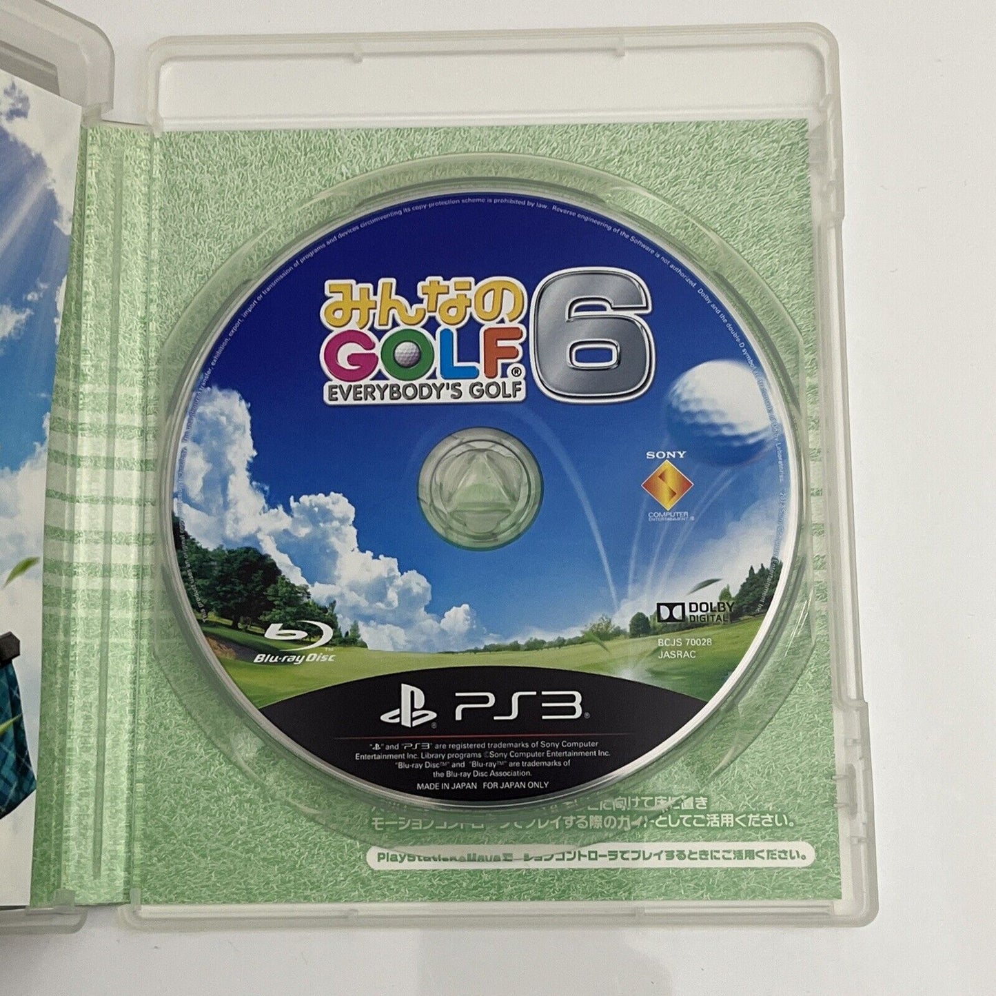 Everybody's Golf 6 - Sony PlayStation 3 PS3 JAPAN Game Complete