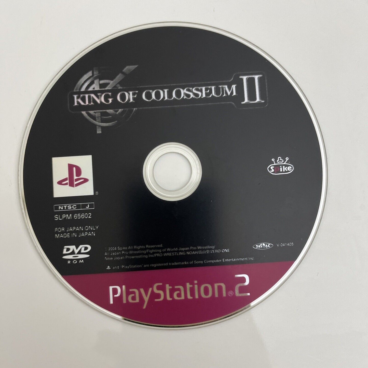 King Of Colosseum II 2 - Sony PlayStation PS2 NTSC-J JAPAN Game Complete