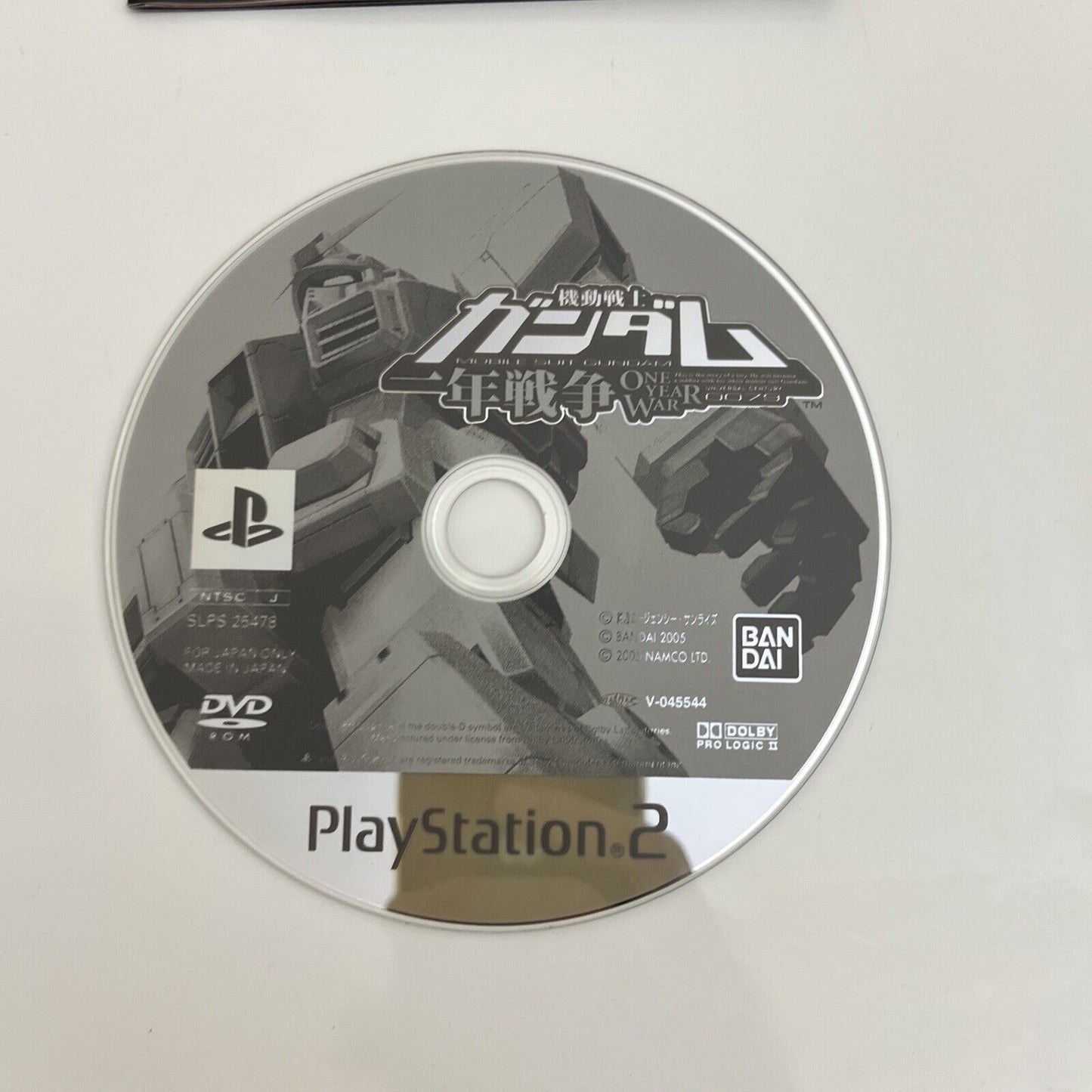 Mobile Suit Gundam One Year War - Sony PlayStation PS2 NTSC-J JAPAN Complete