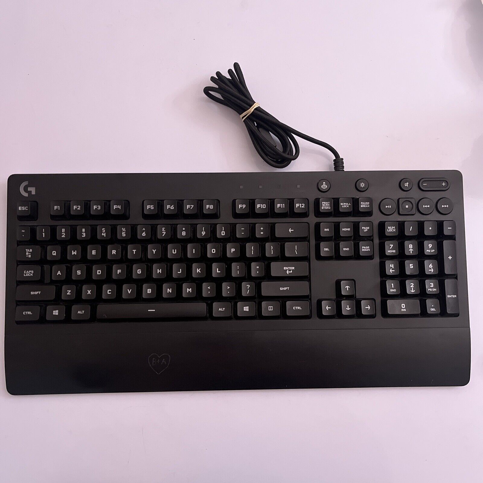 Logitech G213 Prodigy Gaming Keyboard USB Wired – Retro Unit