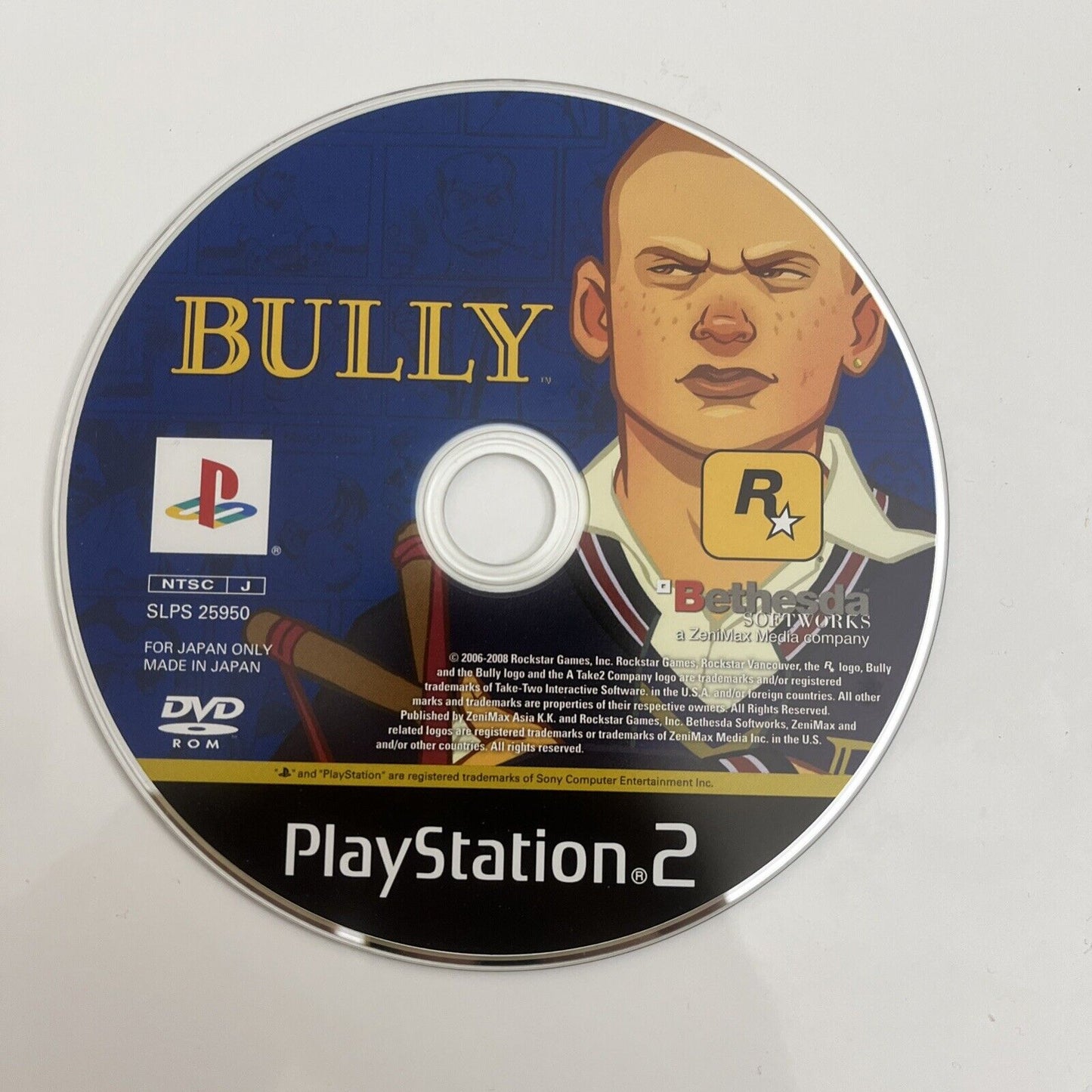 Bully Scholarship Edition - Sony PlayStation PS2 NTSC-J JAPAN Game Complete