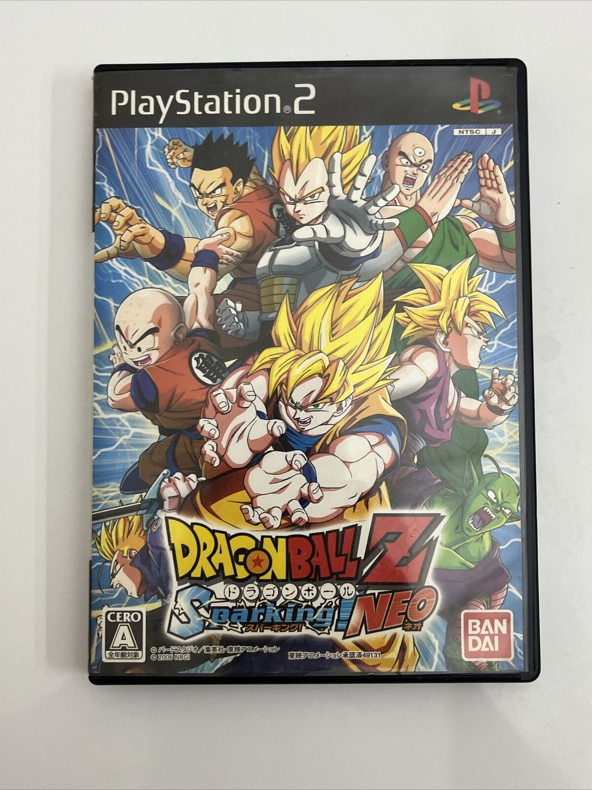 Dragon Ball Z Sparking! + NEO - PlayStation PS2 NTSC-J Japan 2x Games