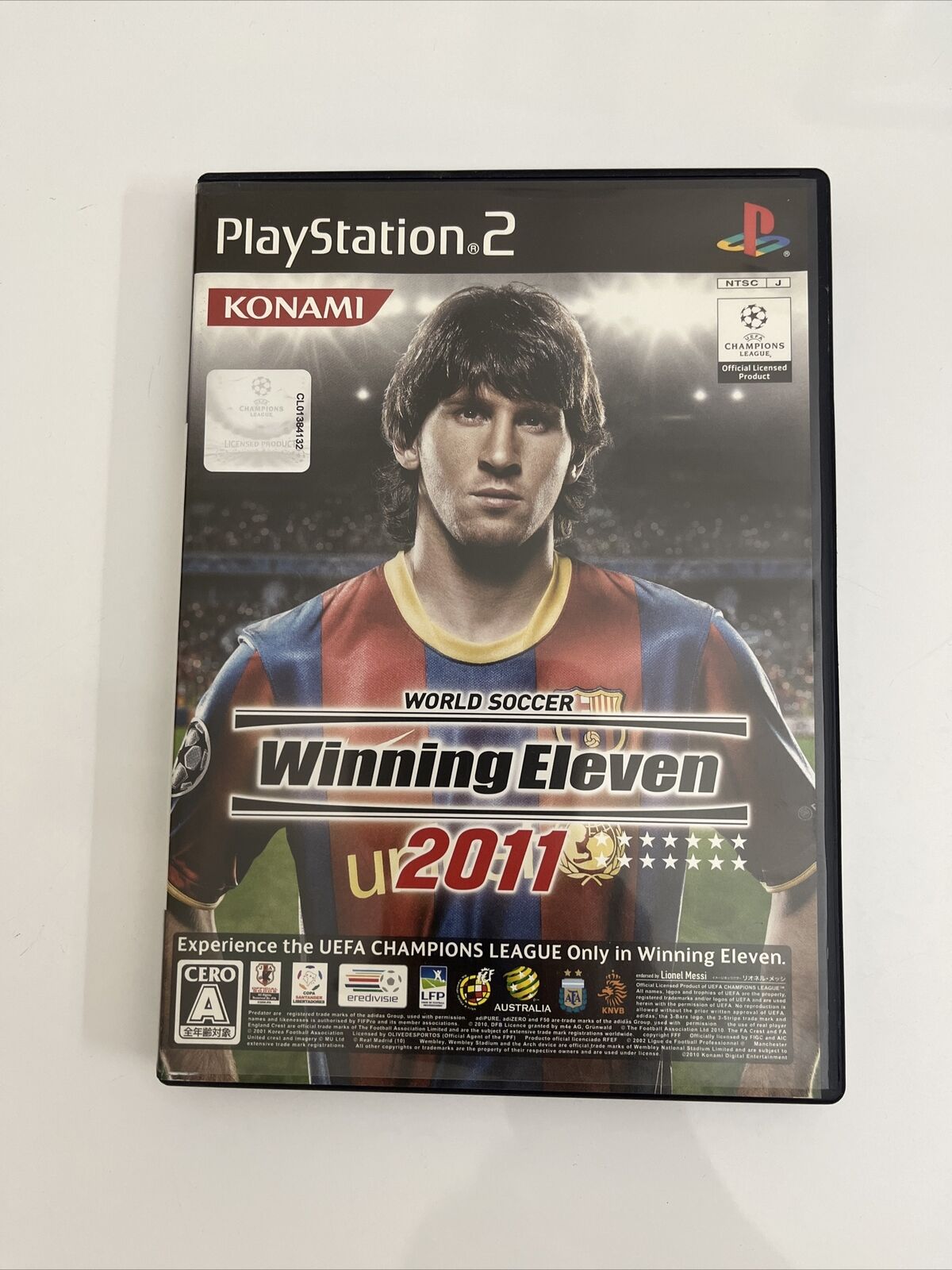 World Soccer Winning Eleven 2011 - Sony PlayStation PS2 NTSC-J JAPAN Complete