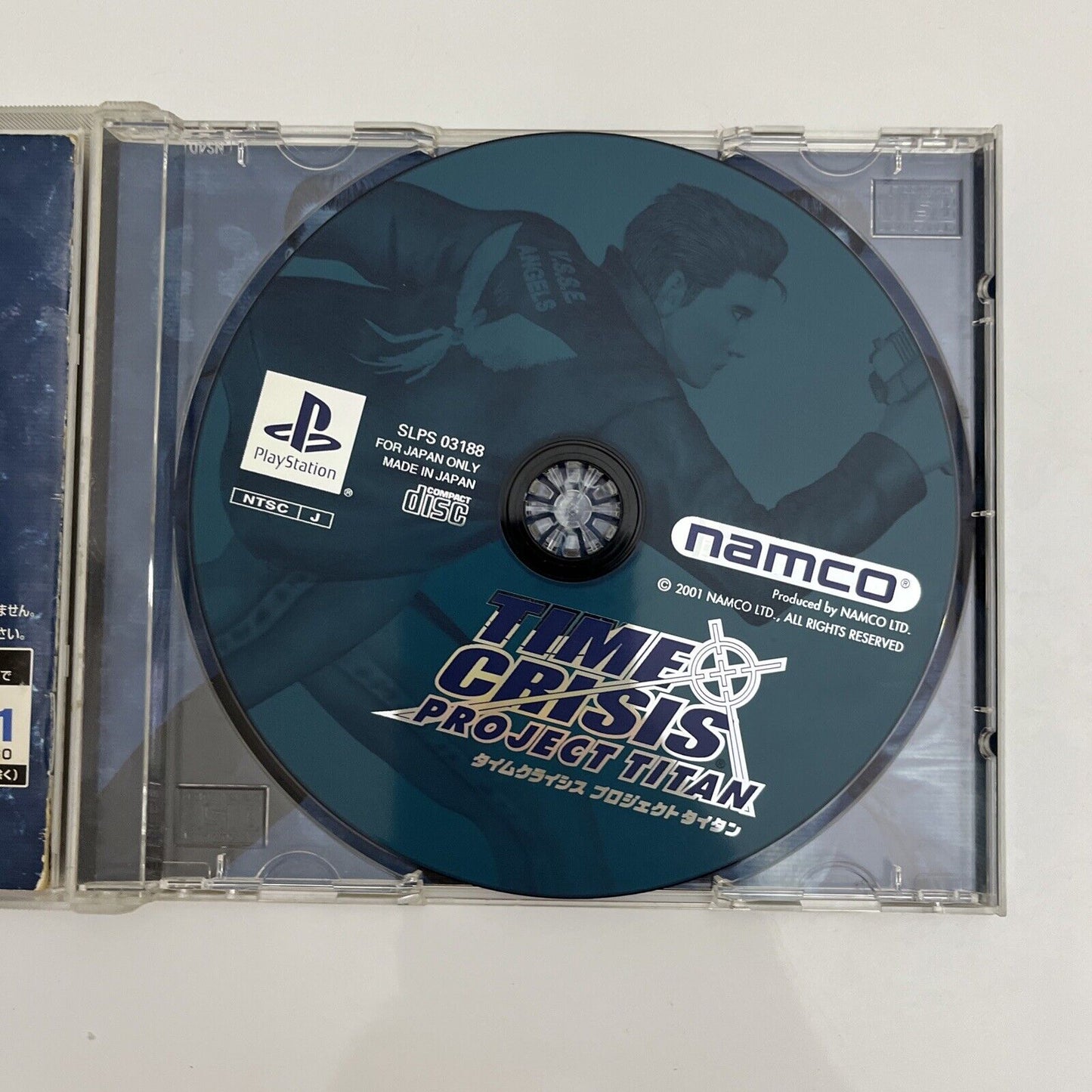 Time Crisis Project Titan - Sony PlayStation PS1 NTSC-J JAPAN Light Gun Game