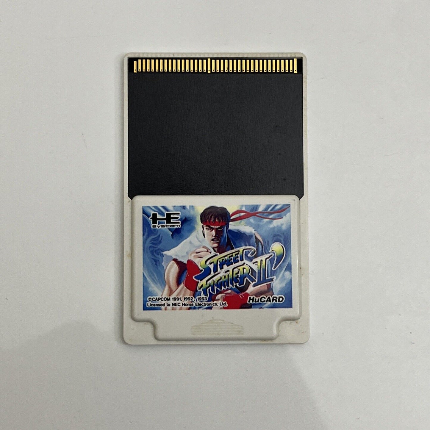 Street Fighter II Champion Edition - PC Engine NTSC-J JAPAN HuCard Game Complete