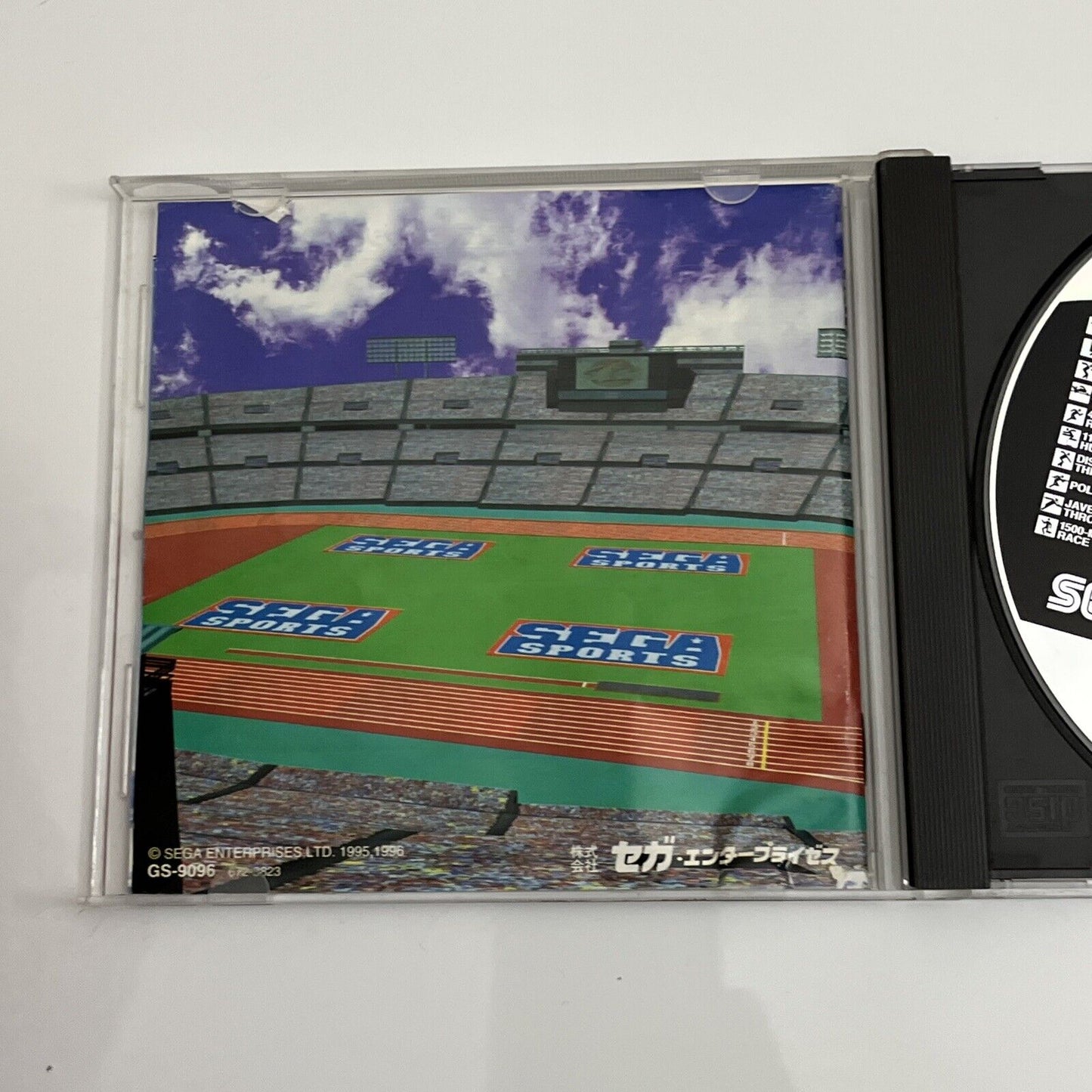 Sega Sports Decathlete - Sega Saturn SS NTSC-J JAPAN Game