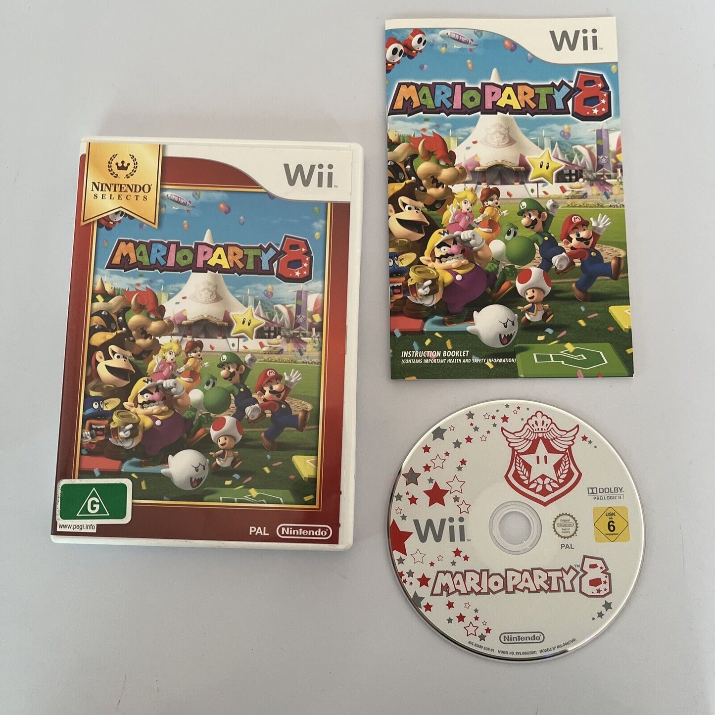 Mario Party 8 - Nintendo Wii PAL Game Complete