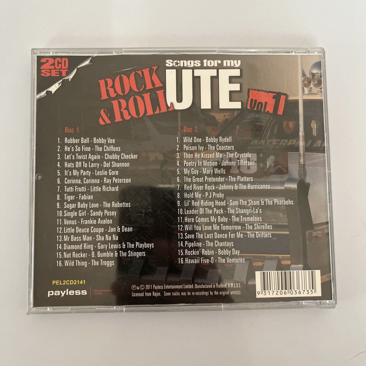 Roll And Roll Songs For My Ute Volume 1 (CD, 2011, 2-Disc Set)