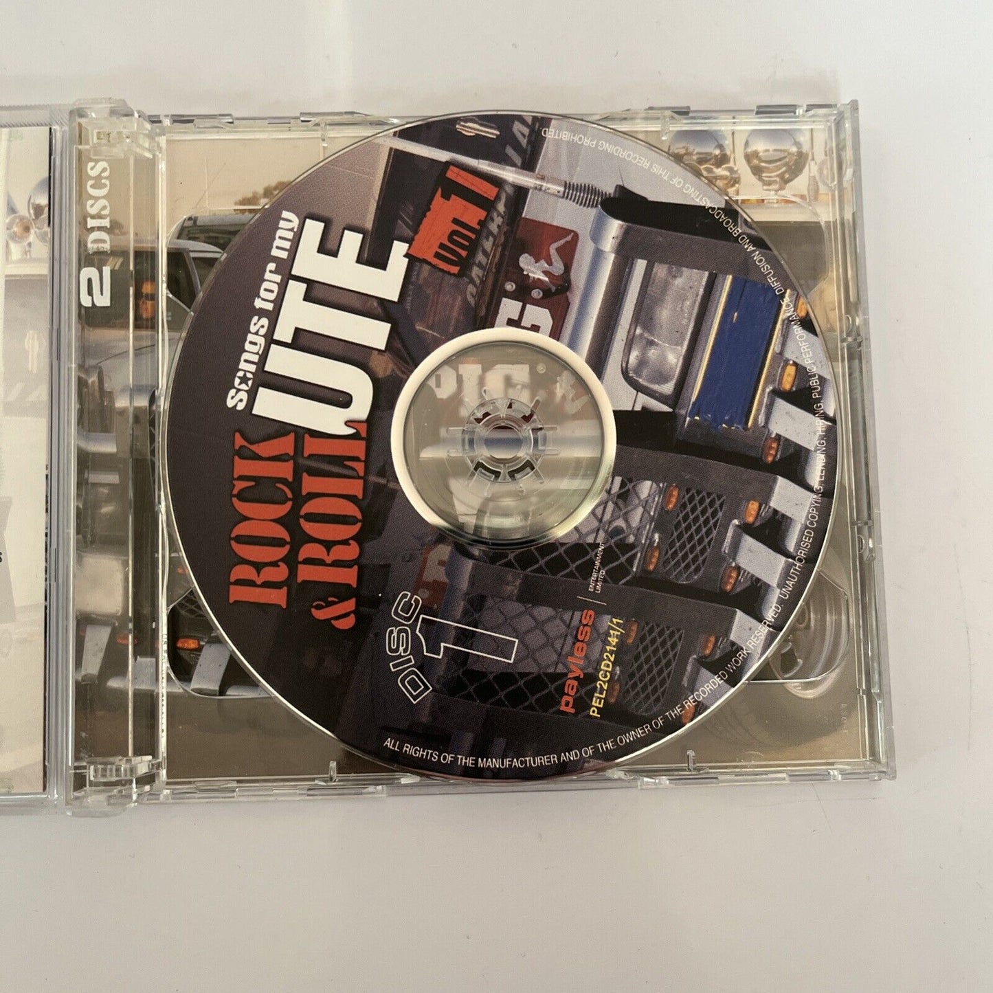 Roll And Roll Songs For My Ute Volume 1 (CD, 2011, 2-Disc Set)