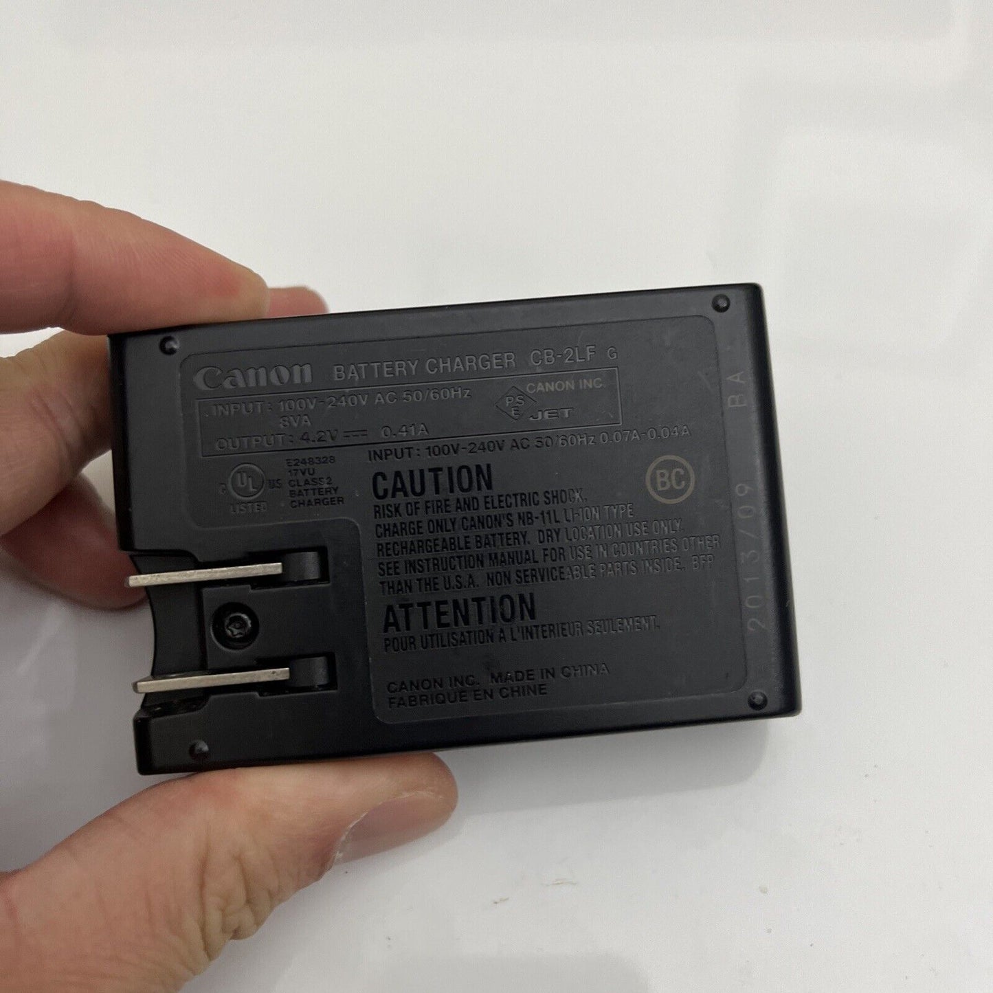 Genuine Canon Battery Charger CB-2LF G for NB-11L  NB-11LH Batteries