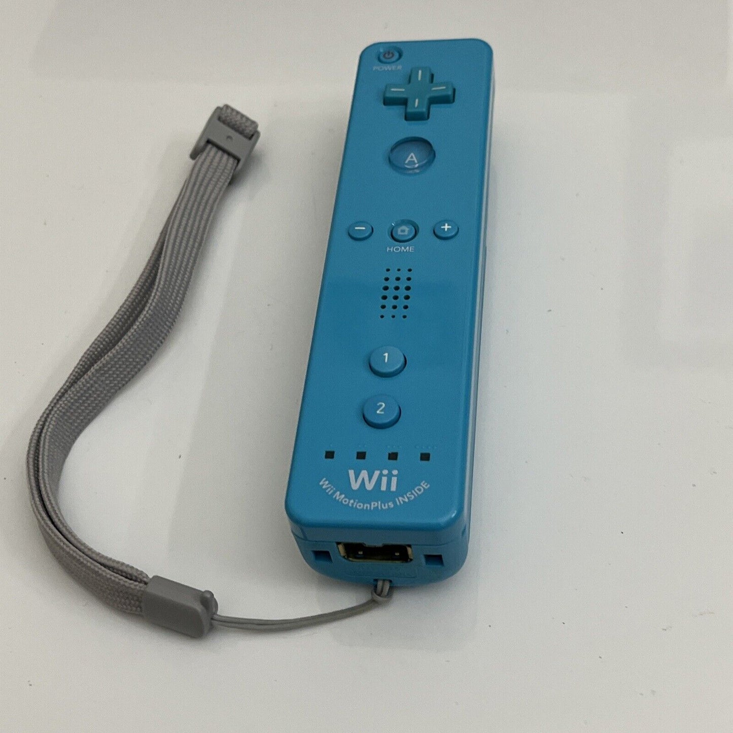 Genuine Official Nintendo Wii Remote Motion Plus Controller wiimote RVL-036 Blue