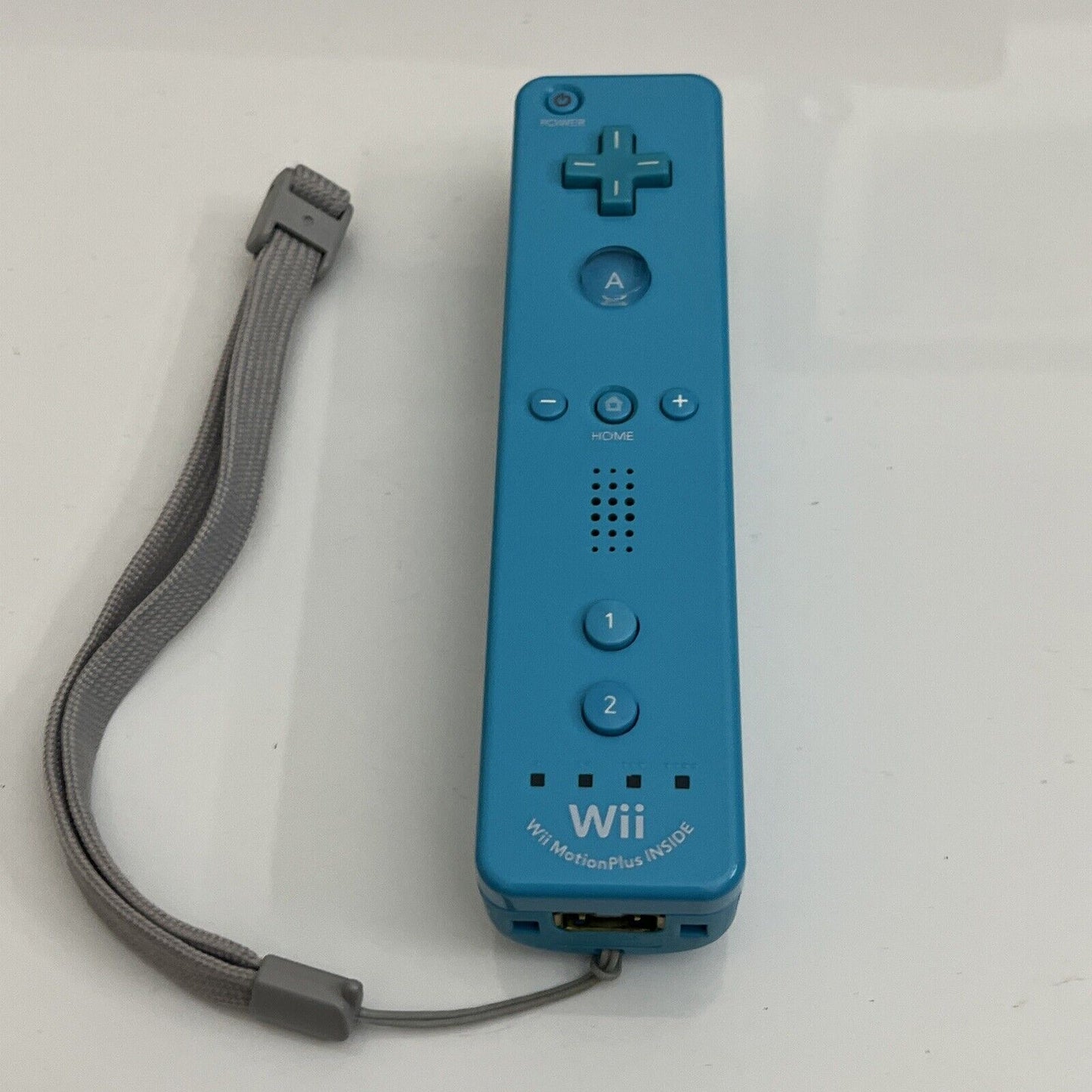 Genuine Official Nintendo Wii Remote Motion Plus Controller wiimote RVL-036 Blue