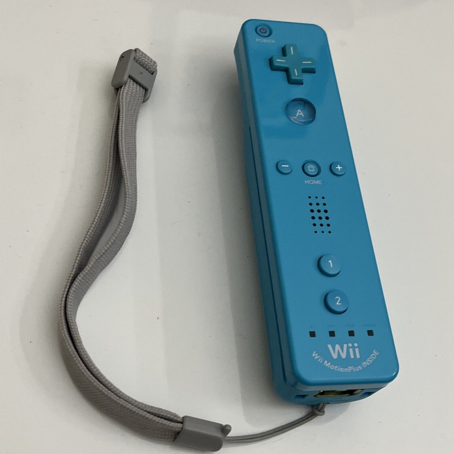 Genuine Official Nintendo Wii Remote Motion Plus Controller wiimote RVL-036 Blue