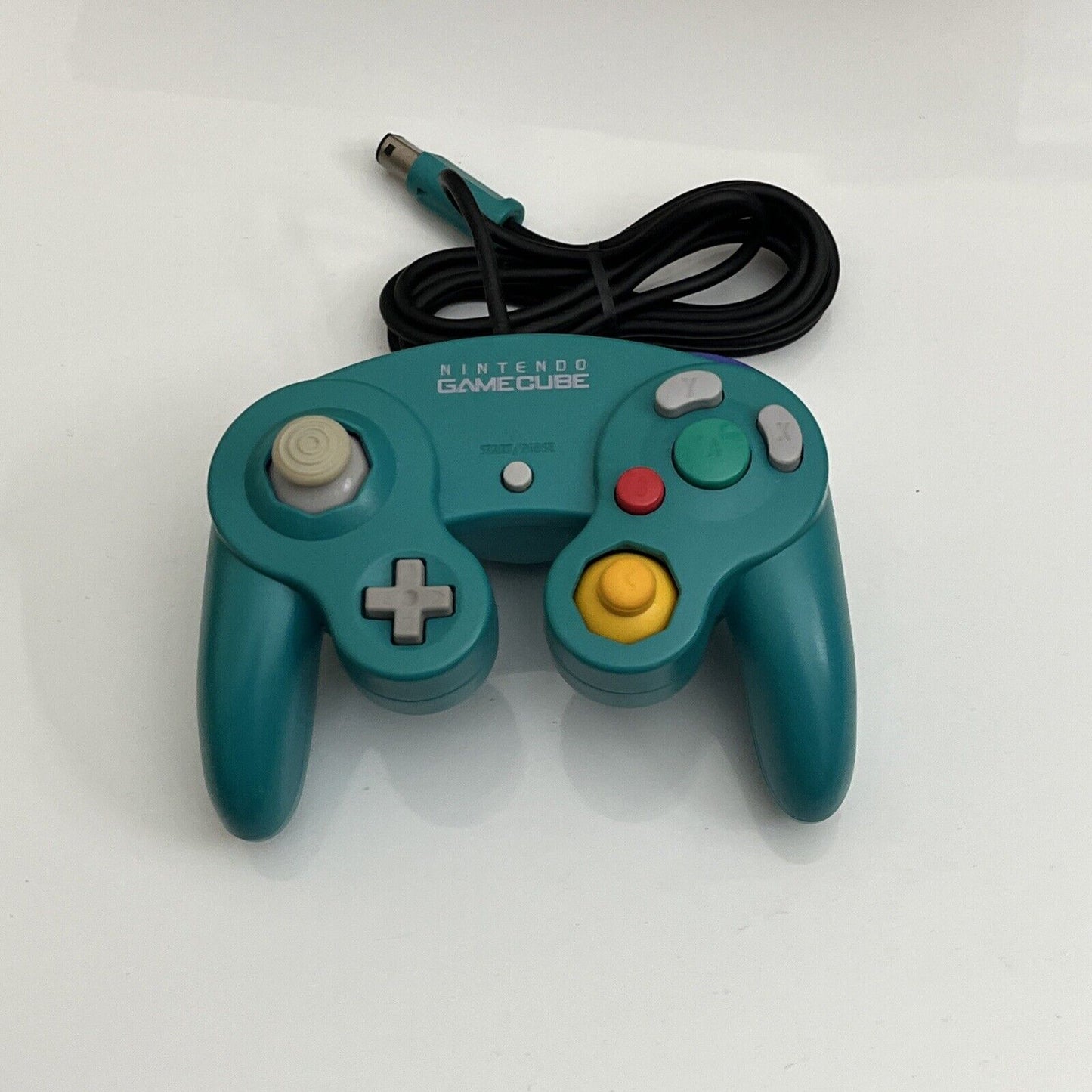 Genuine Official Nintendo GameCube Controller Emerald Blue Turquoise