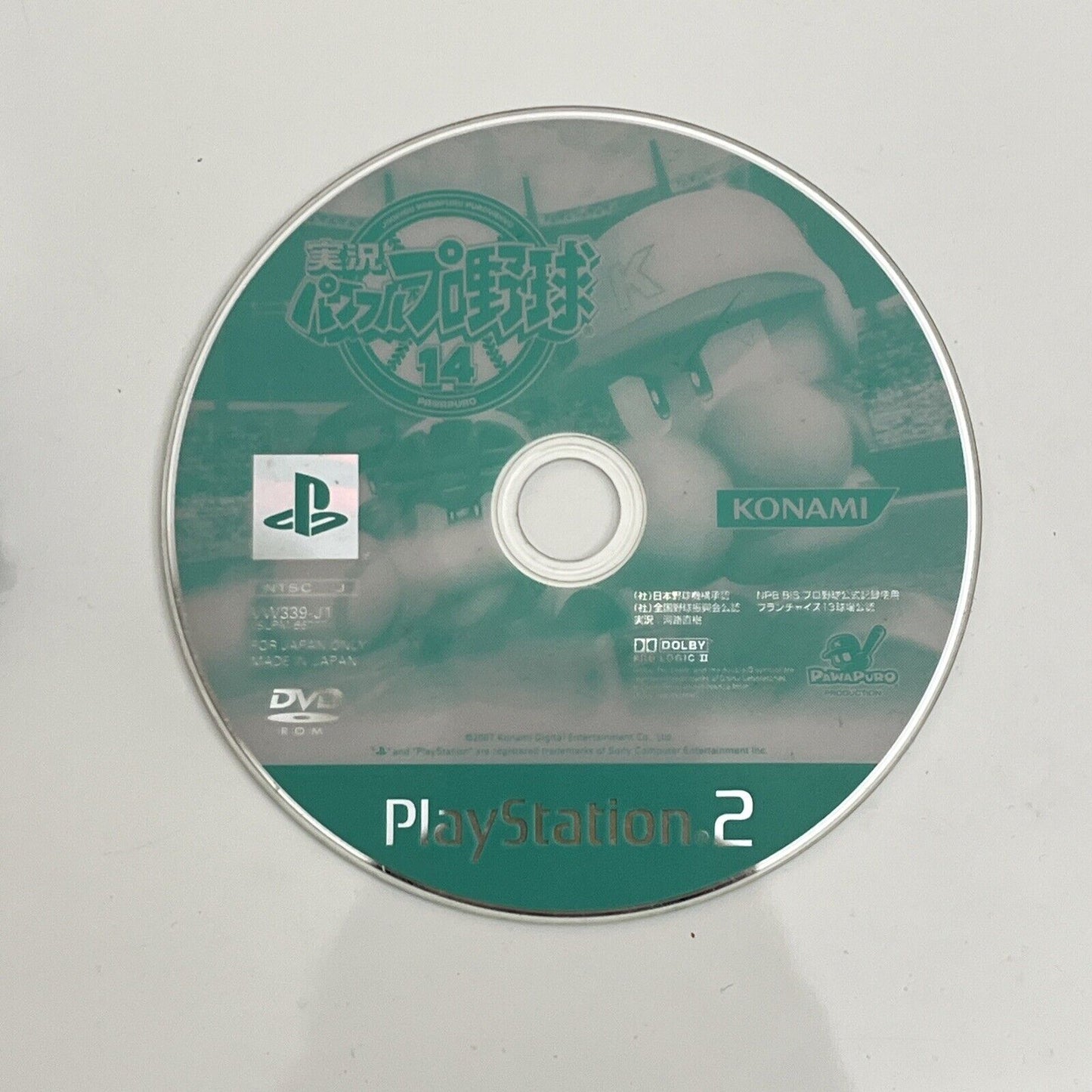 Jikkyou Powerful Pro Yakyuu Baseball 14 - Sony PlayStation PS2 NTSC-J JAPAN Game