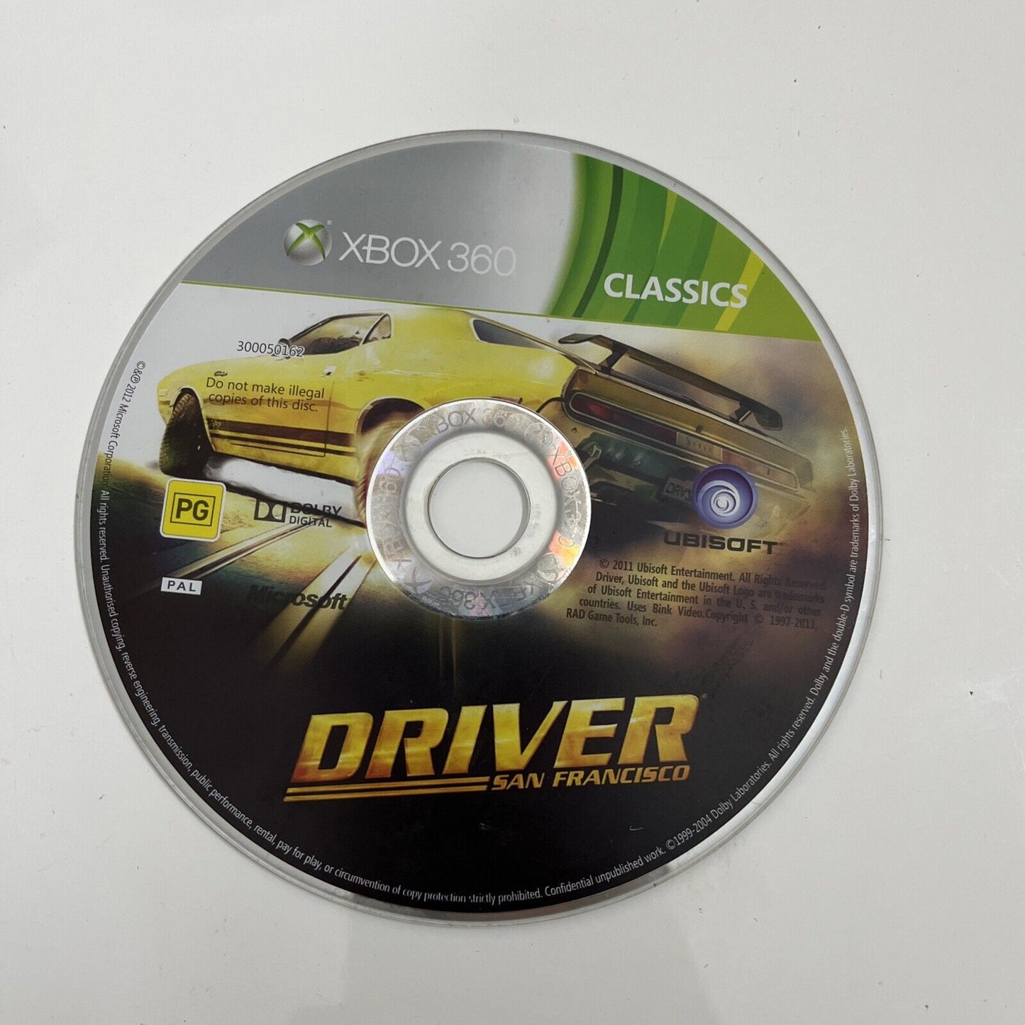 Driver  San Francisco - Microsoft Xbox 360 PAL Game Complete