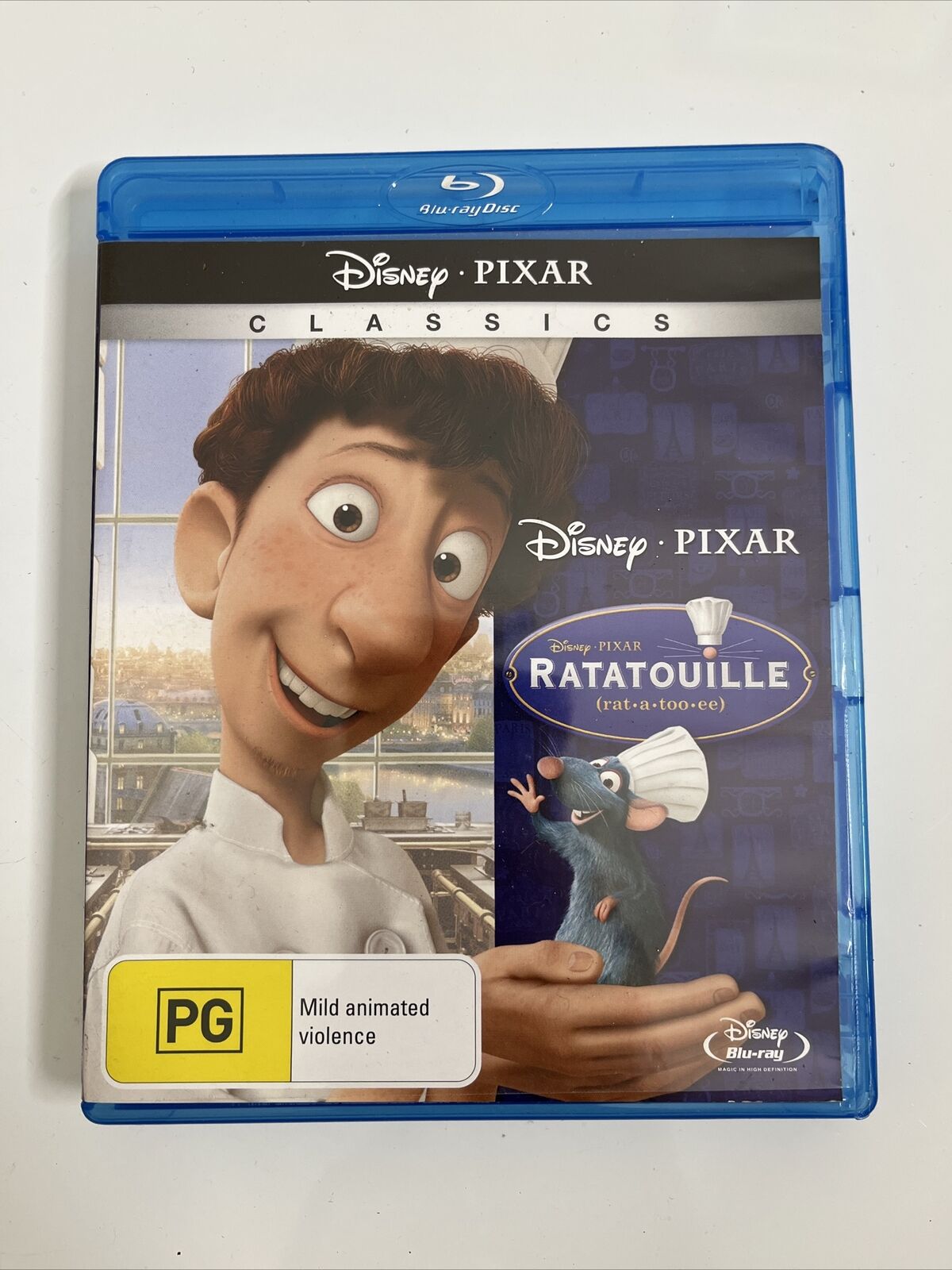 Ratatouille (Blu-ray, 2007) Disney Animation Region B