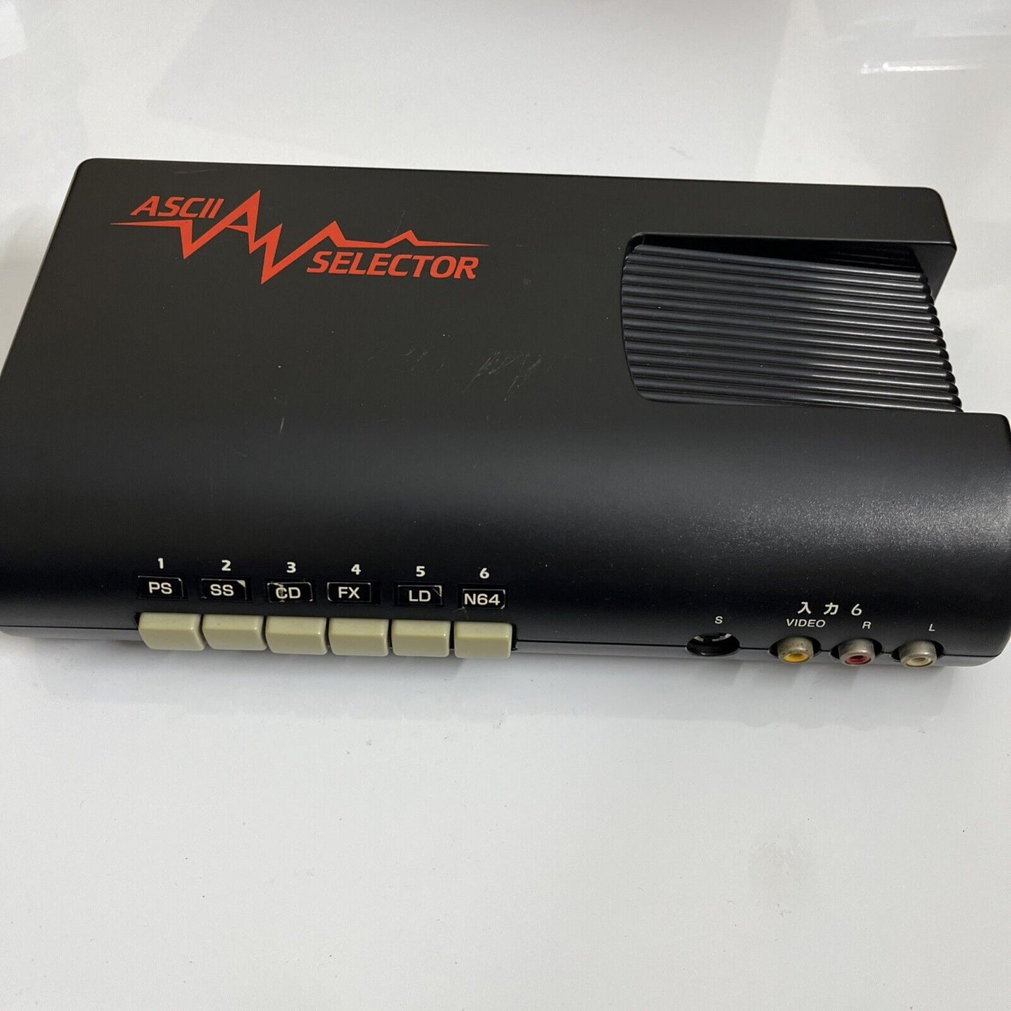 ASCII AV Selector 6:1 RCA S-Video Composite  Made In Japan ASC-1101S
