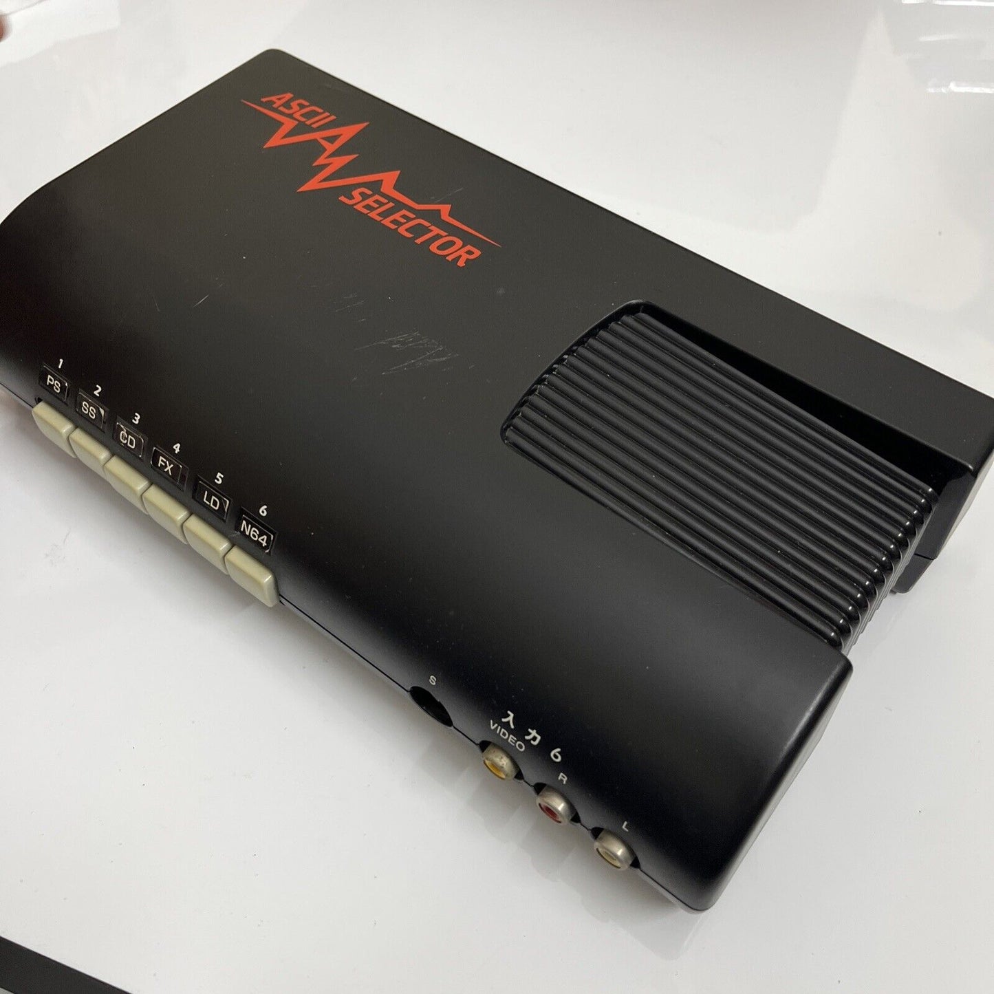 ASCII AV Selector 6:1 RCA S-Video Composite  Made In Japan ASC-1101S