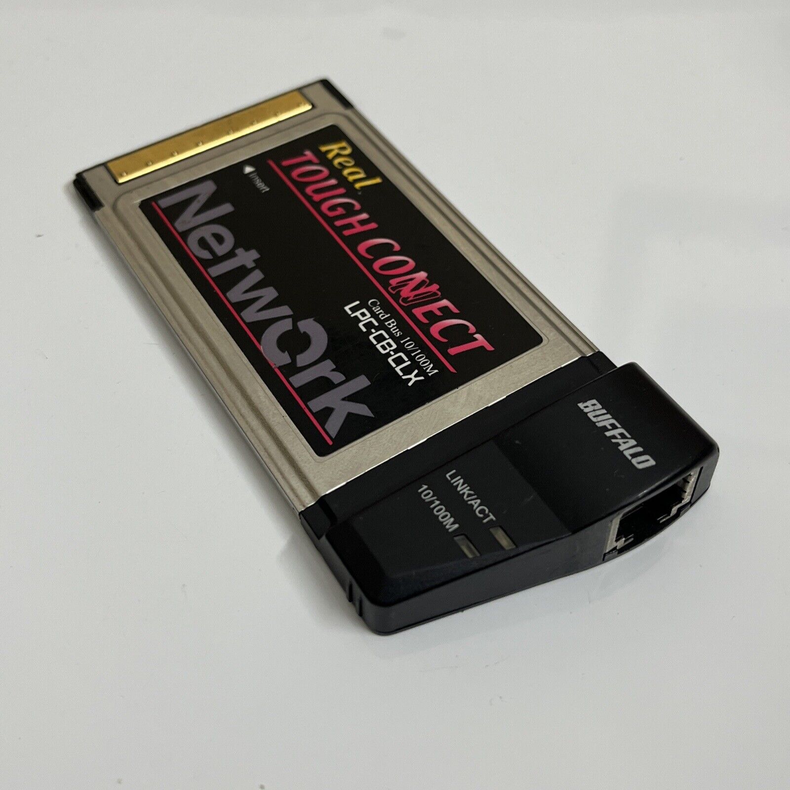 Buffalo LAN Card Bus 10/100M Ethernet LPC-CB-CLX PCMCIA – Retro Unit