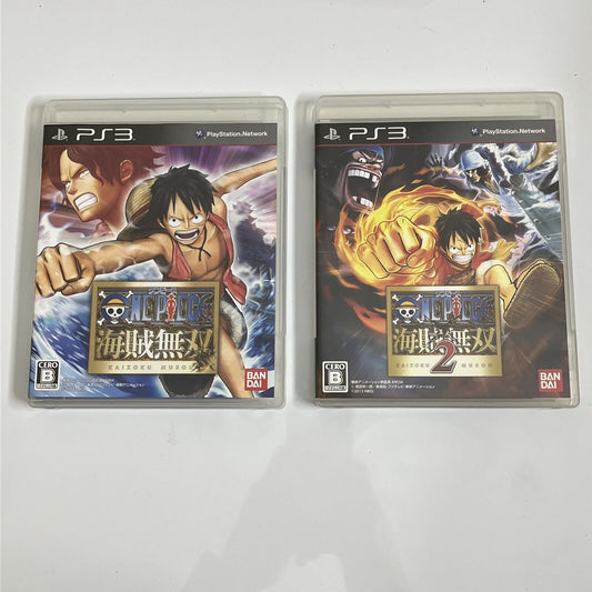 One Piece Kaizoku Musou 1 & 2 - Sony PlayStation PS3 JAPAN Game Complete
