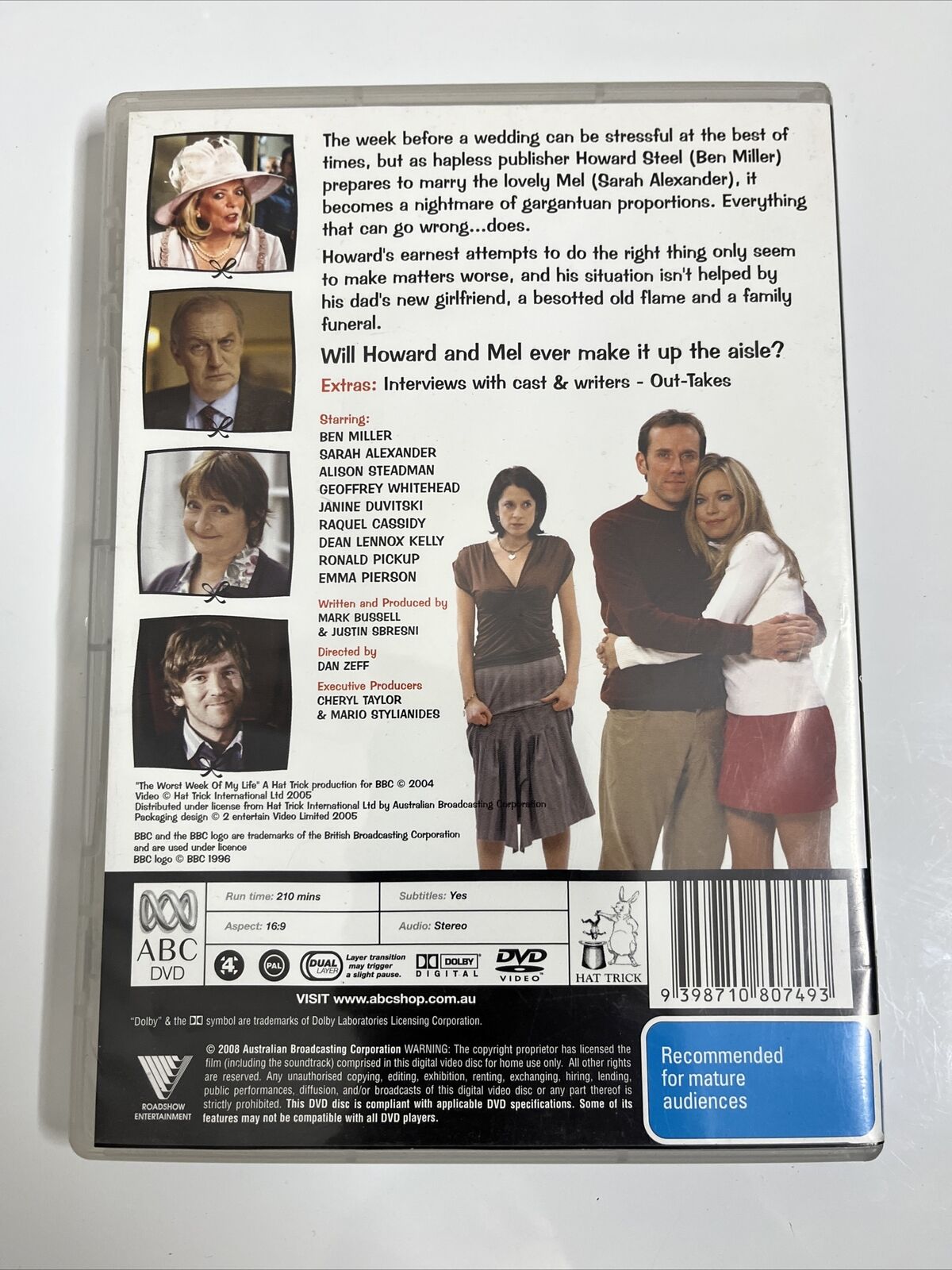 The Worst Week Of My Life - Series 1 (DVD, 2004) Region 4