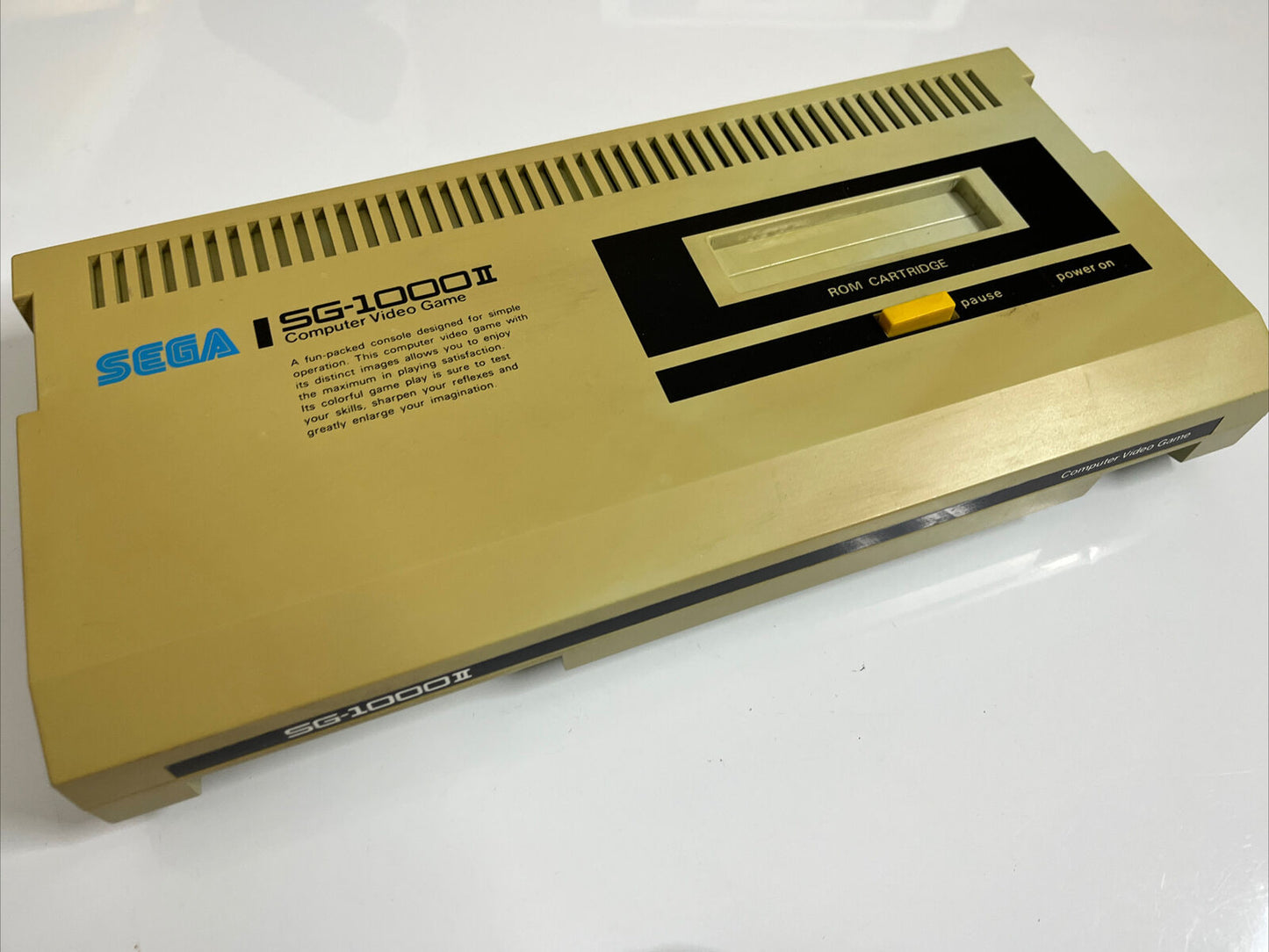 SEGA SG-1000 II Home Console NTSC-J JAPAN with Australian Power Supply