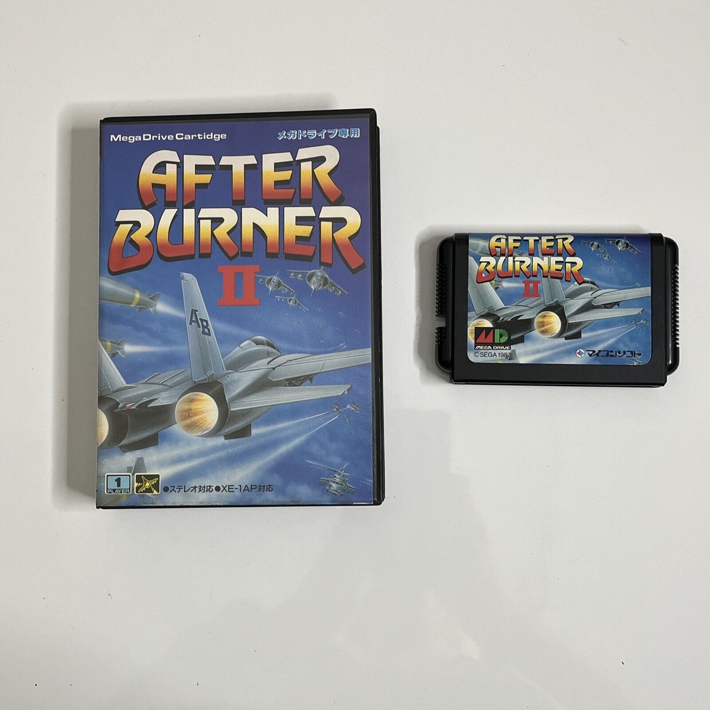 After Burner II 2 - Sega Mega Drive NTSC-J JAPAN Game