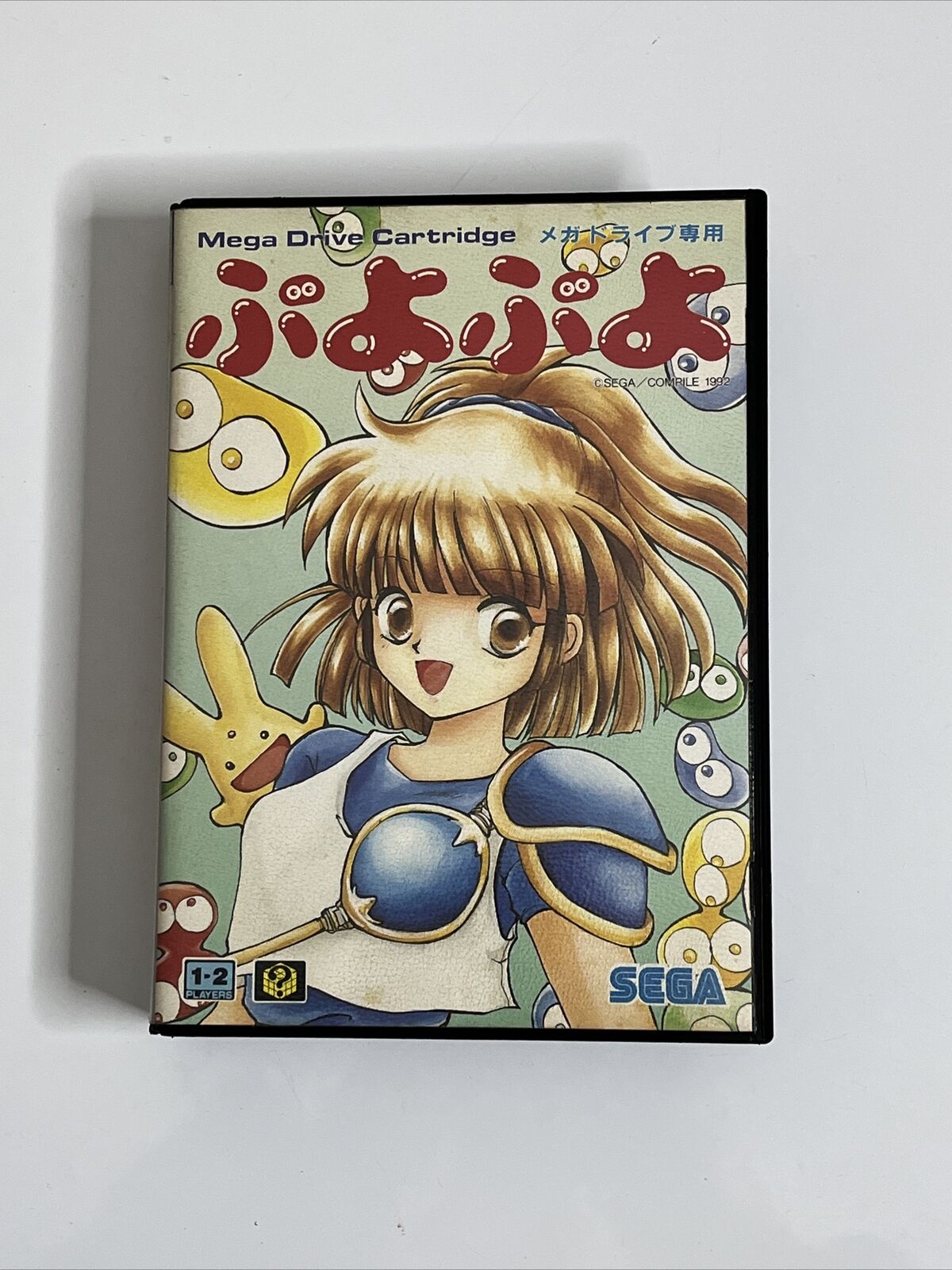 Puyo Puyo - Sega Mega Drive MD NTSC-J JAPAN Game Complete