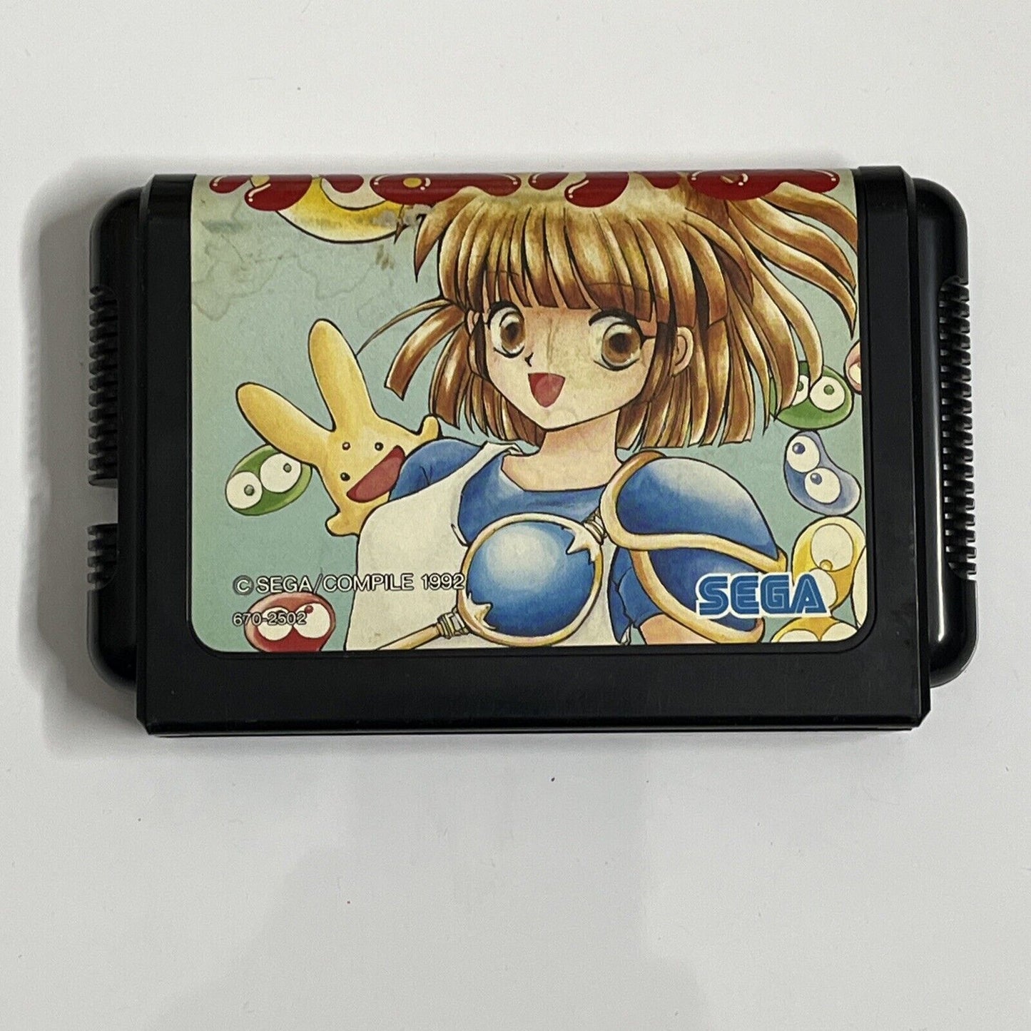 Puyo Puyo - Sega Mega Drive MD NTSC-J JAPAN Game Complete