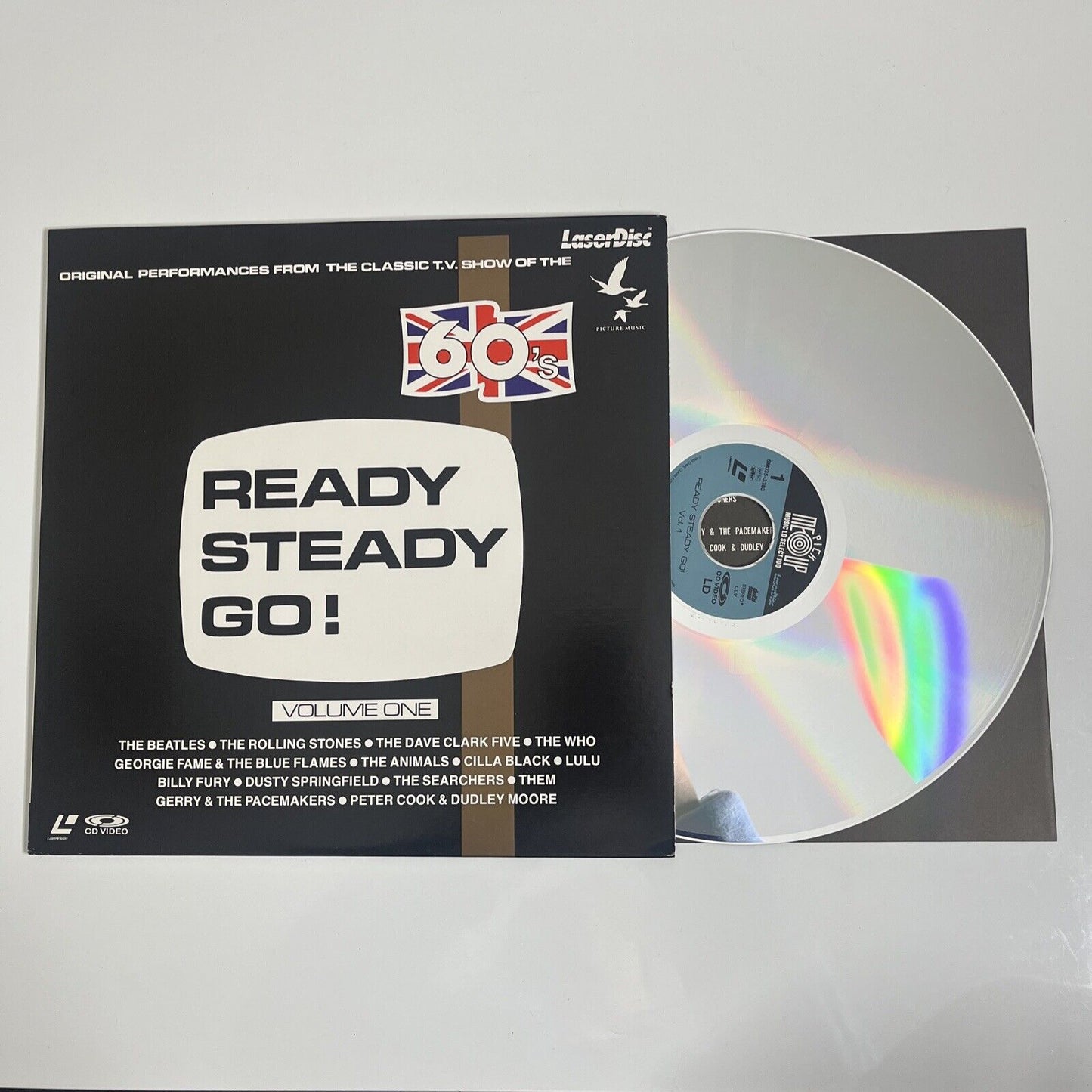 Ready Steady Go! Volume One (Laserdisc LD, 1983) Beatles, Rolling Stone NTSC