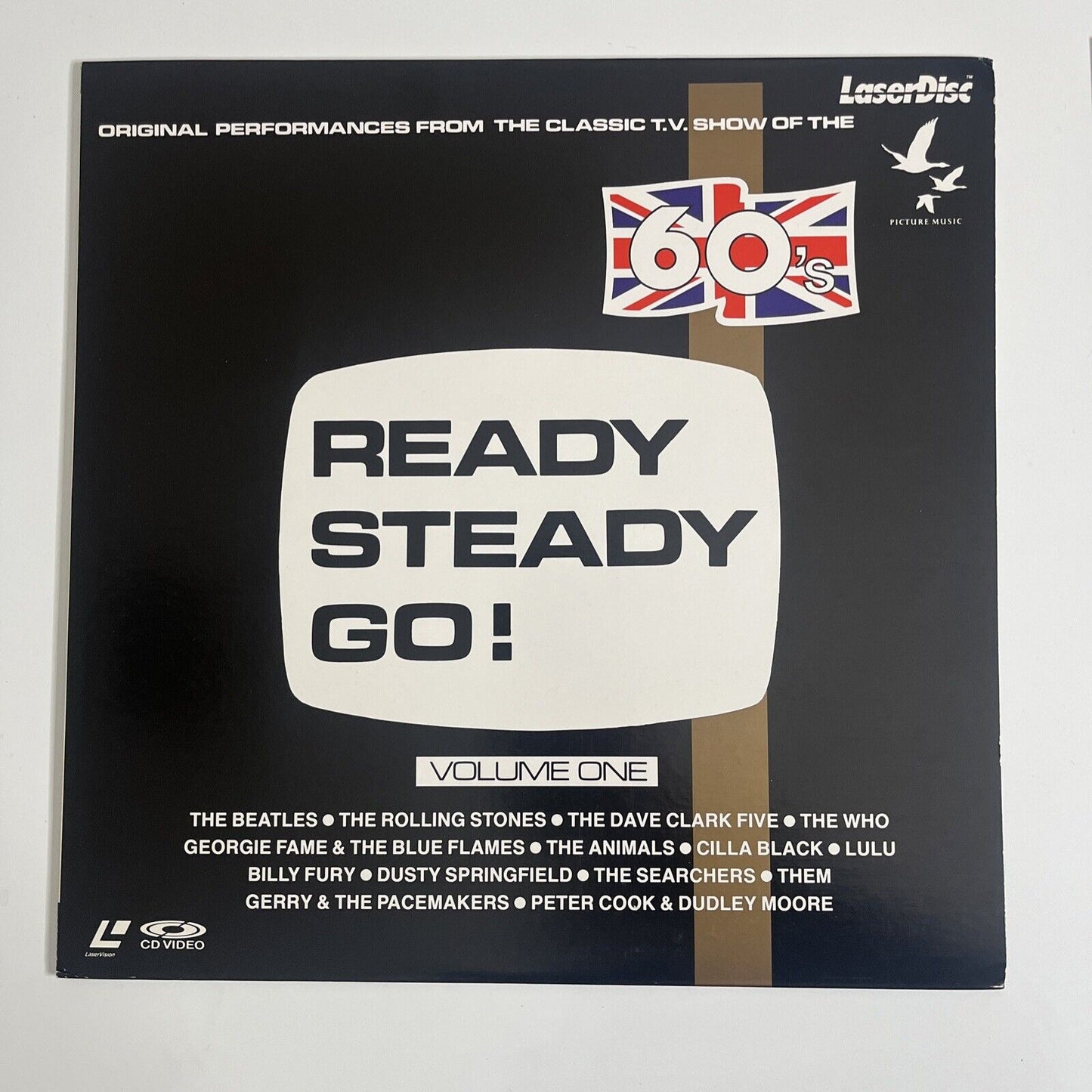 Ready Steady Go! Volume One (Laserdisc LD, 1983) Beatles, Rolling Stone NTSC