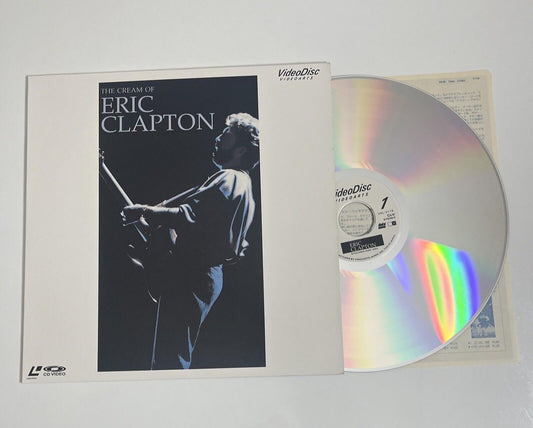 Eric Clapton – The Cream Of Eric Clapton (Laserdisc LD, 1989) NTSC