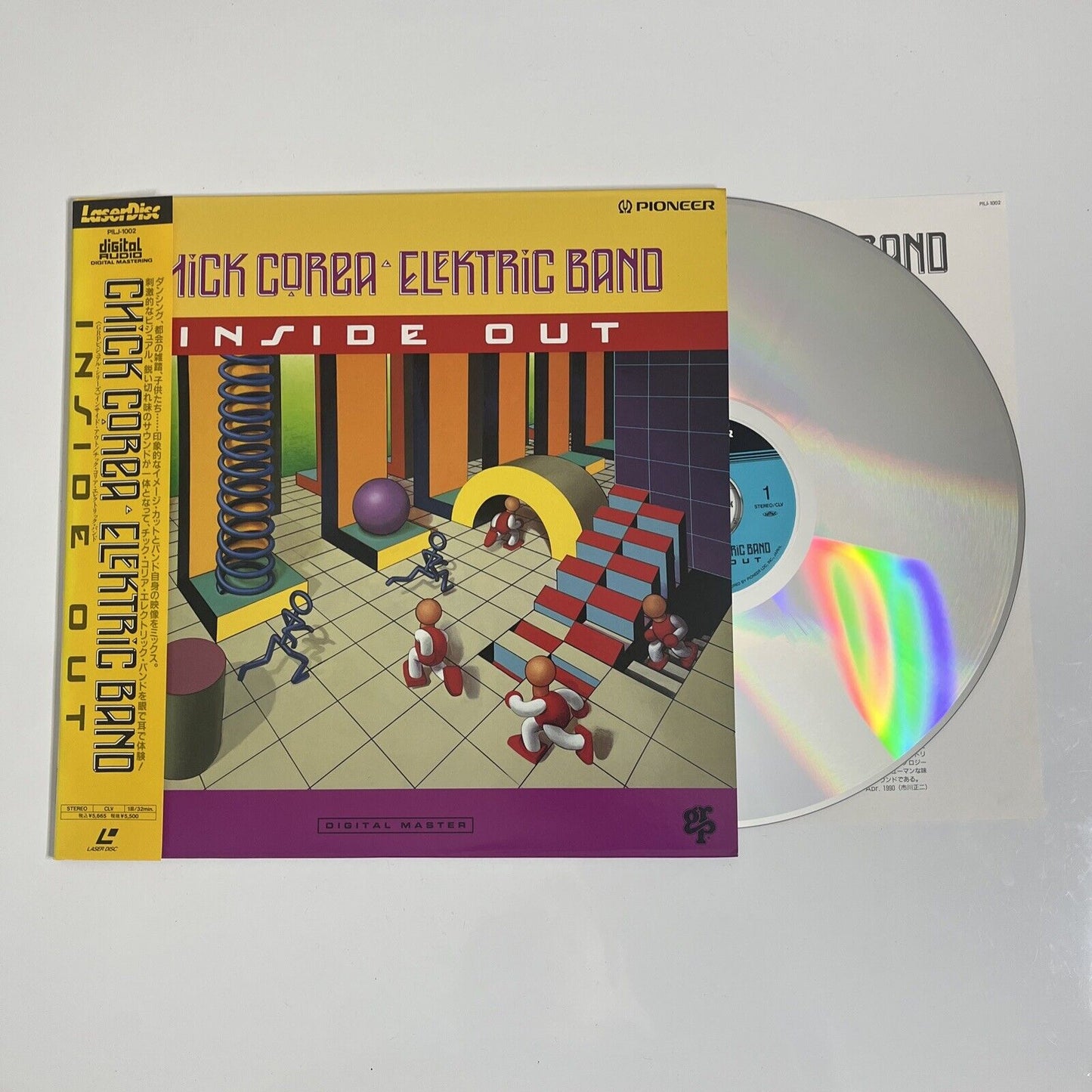 The Chick Corea Elektric Band – Inside Out (Laserdisc LD, 1990) NTSC PILJ-1002