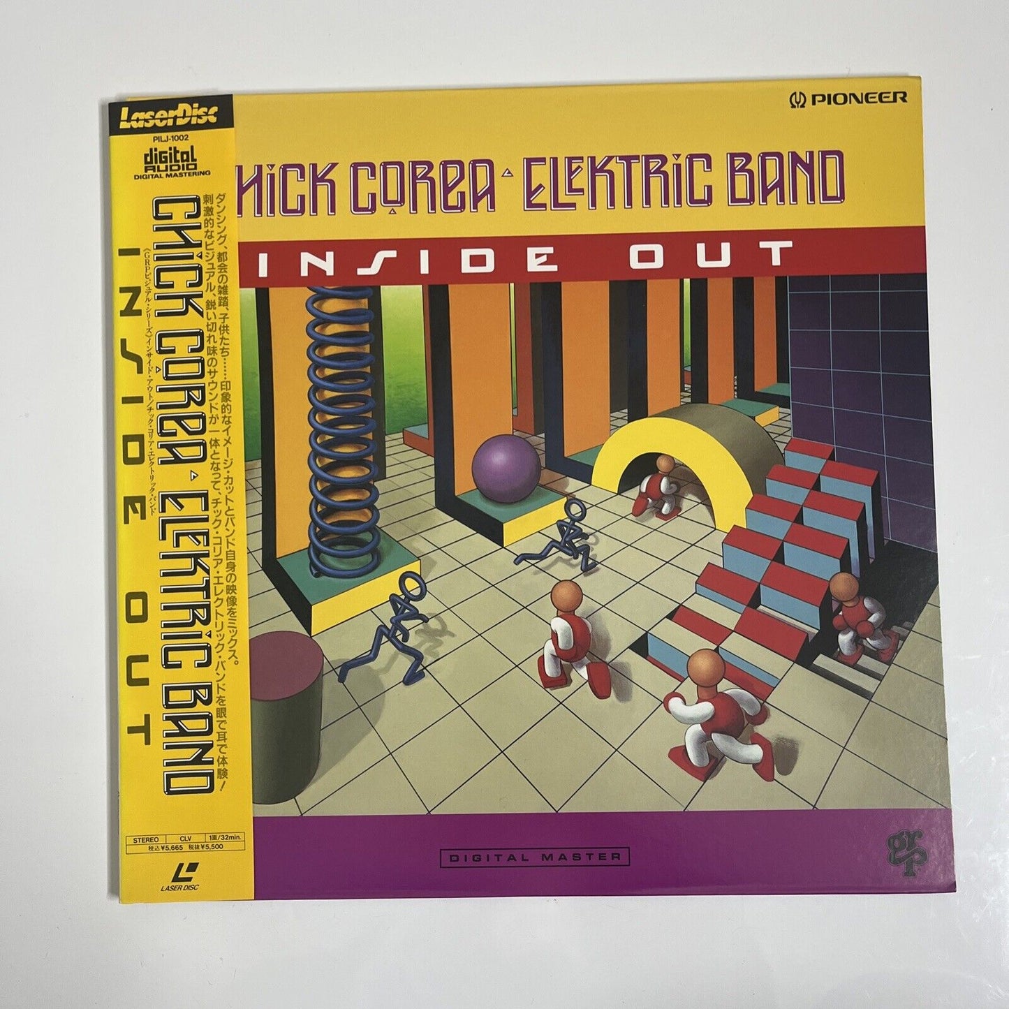 The Chick Corea Elektric Band – Inside Out (Laserdisc LD, 1990) NTSC PILJ-1002