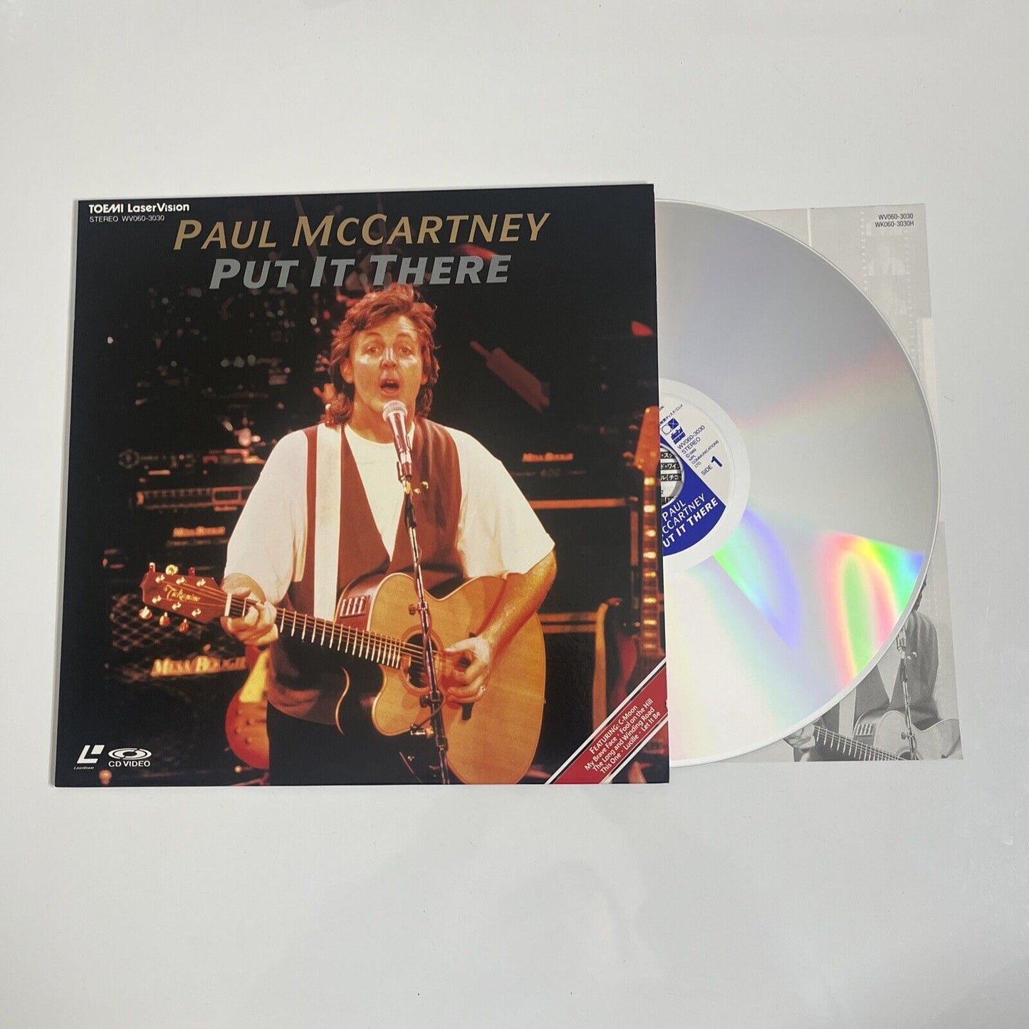Paul McCartney – Put It There (Laserdisc LD, 1989) NTSC