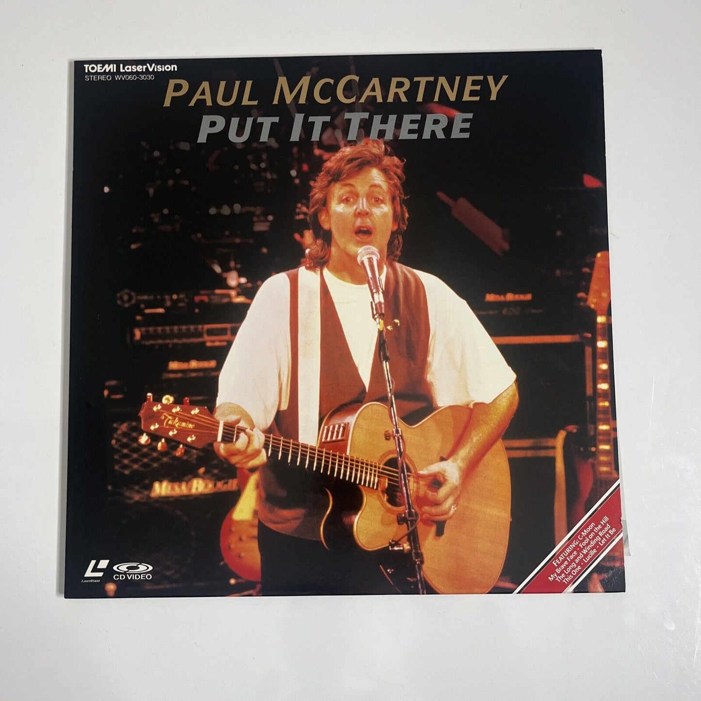 Paul McCartney – Put It There (Laserdisc LD, 1989) NTSC